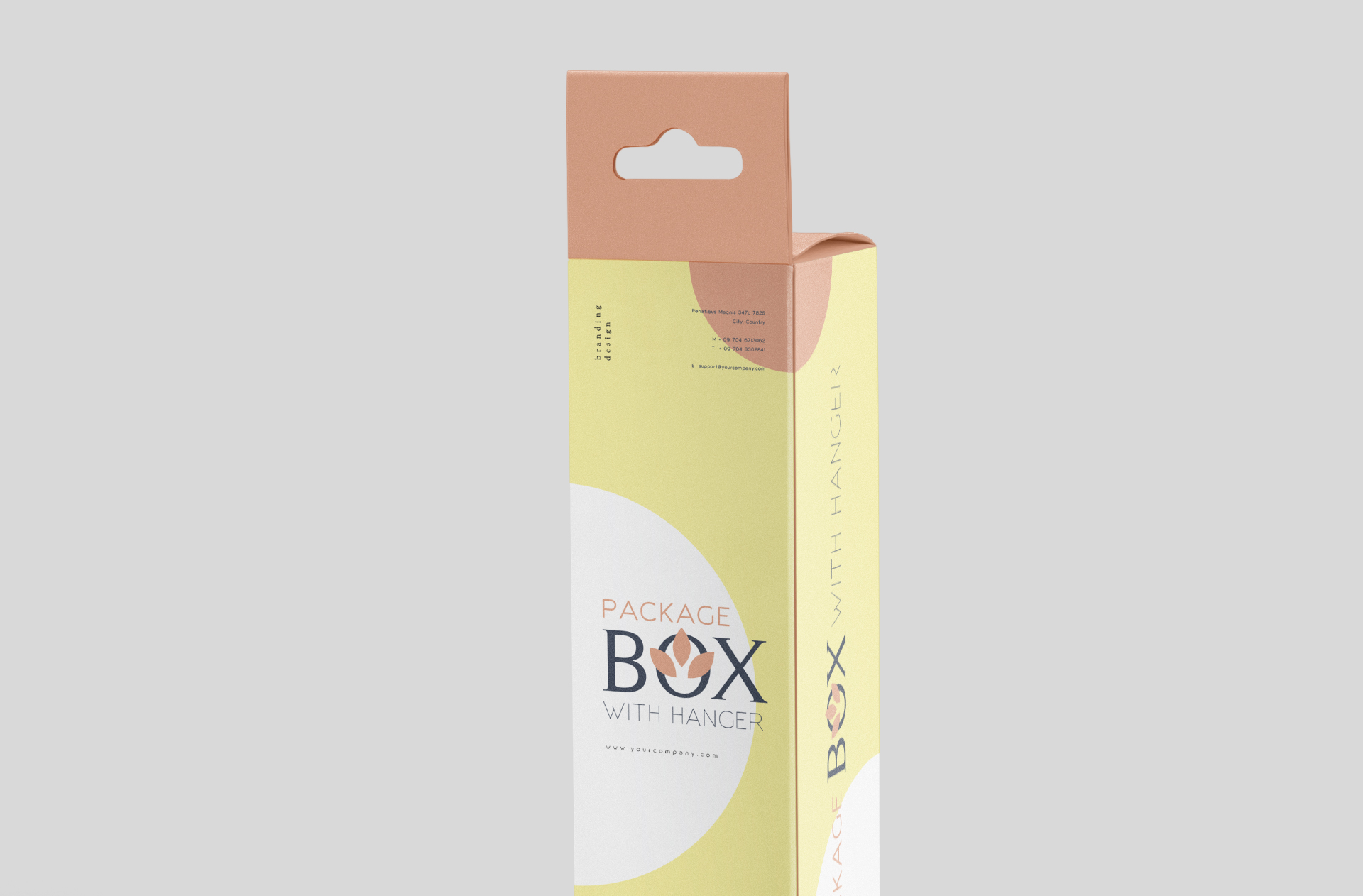 customizable packaging PSD