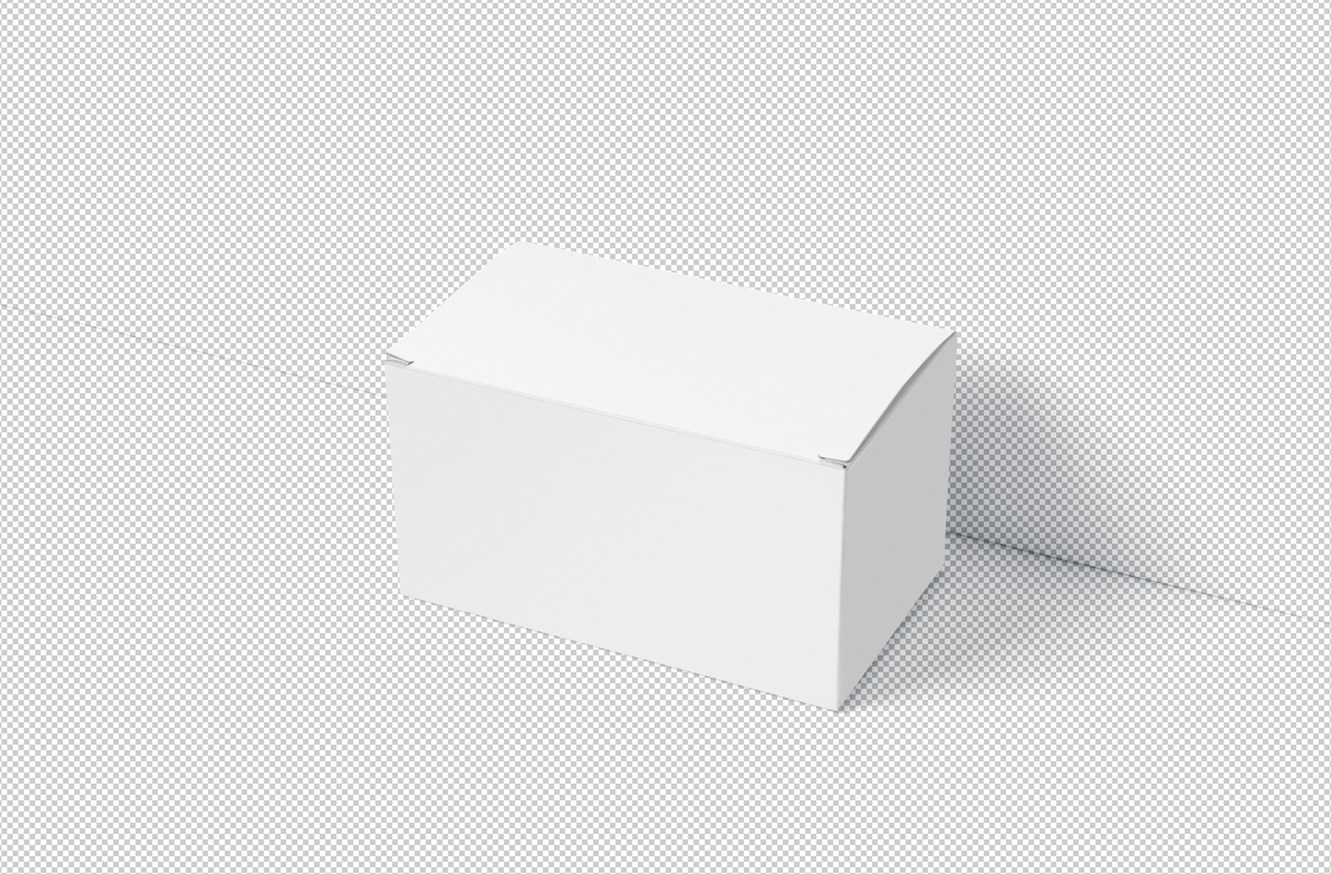 corrugated box mockup