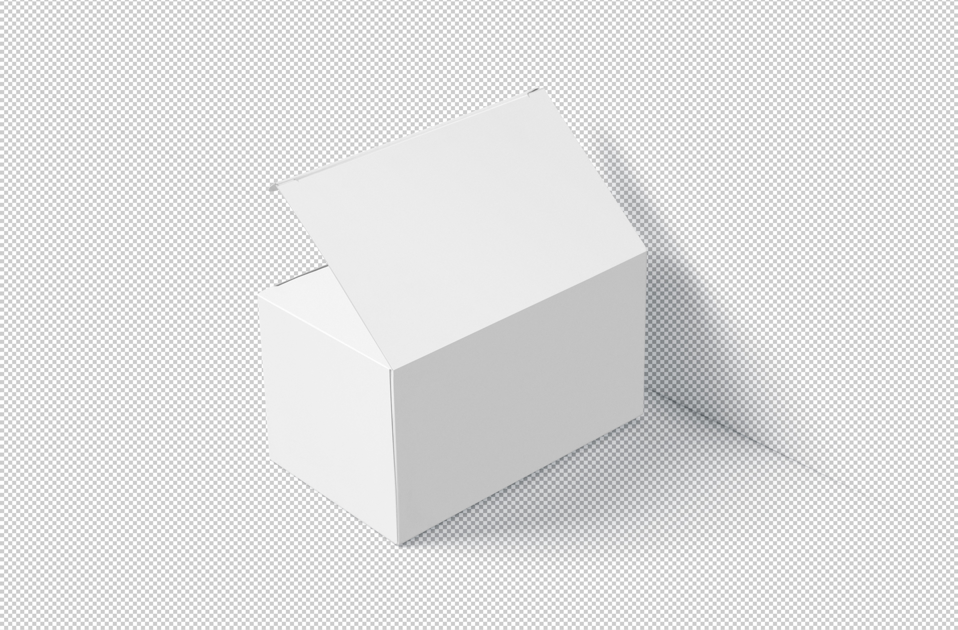 corrugated box mockup