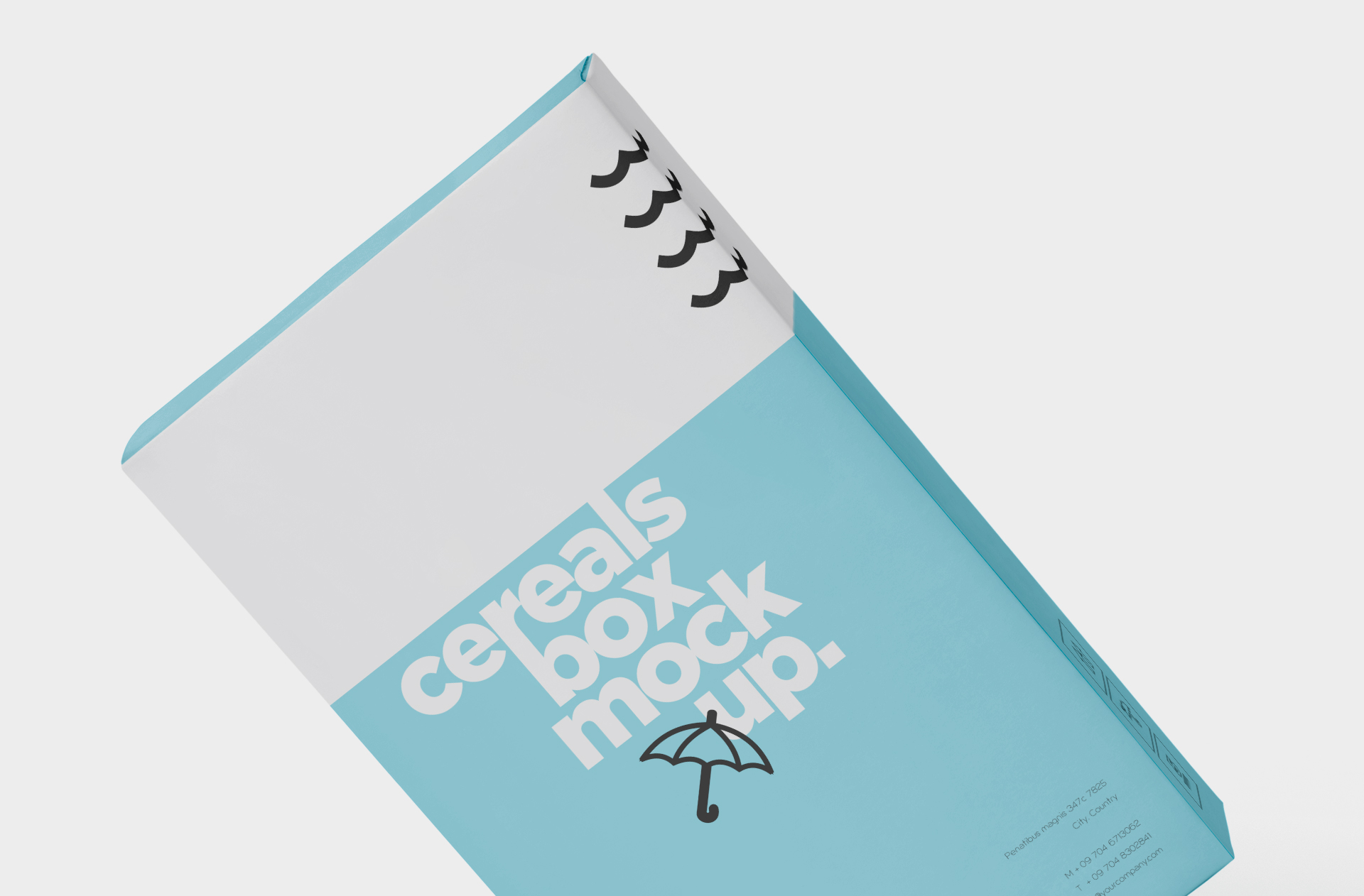 breakfast packaging mockup