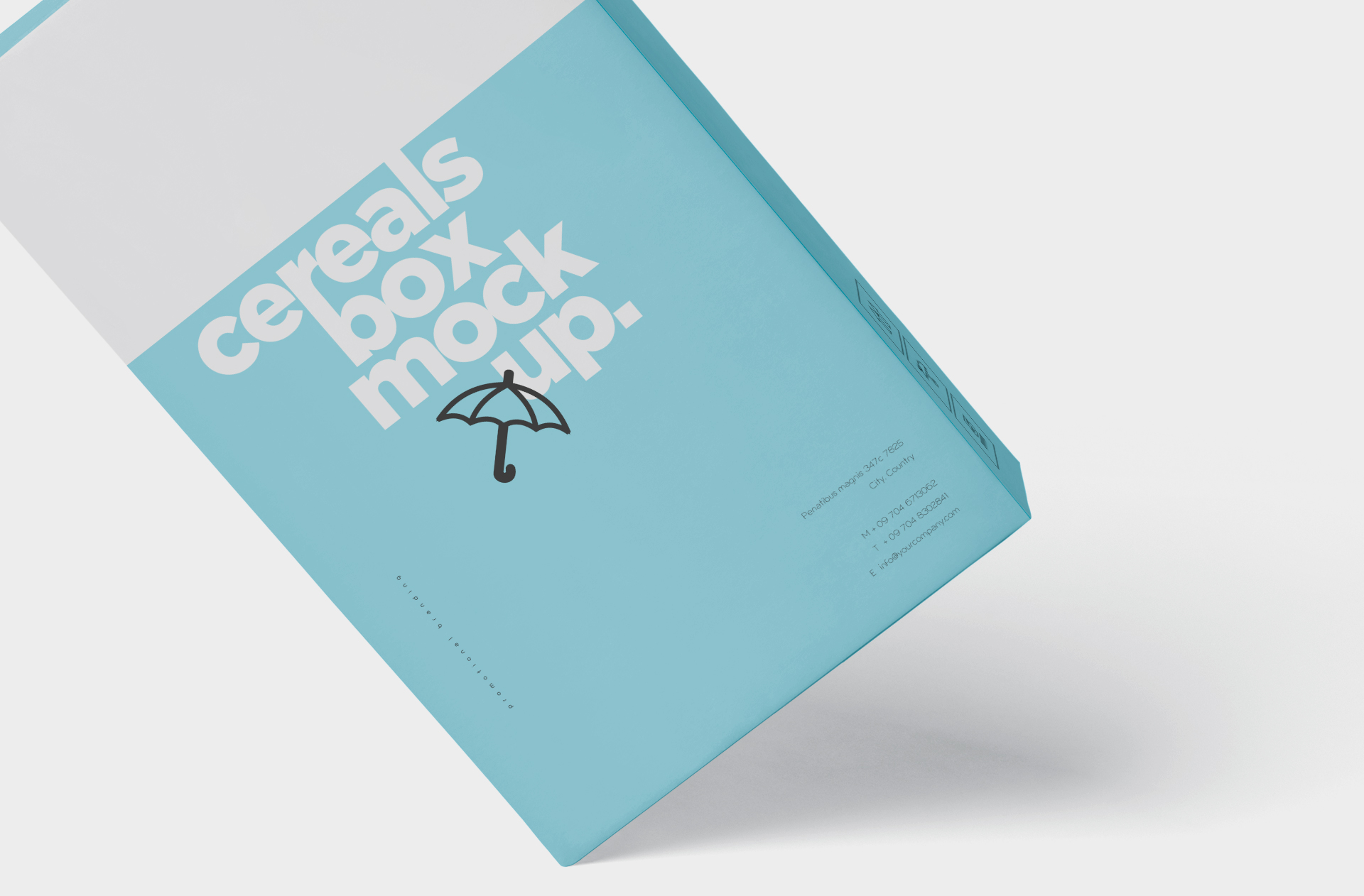 breakfast packaging mockup