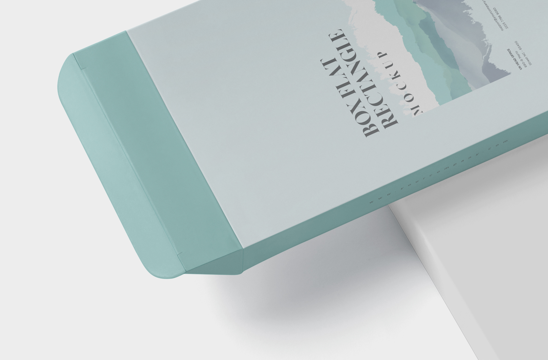 customizable packaging mock-up