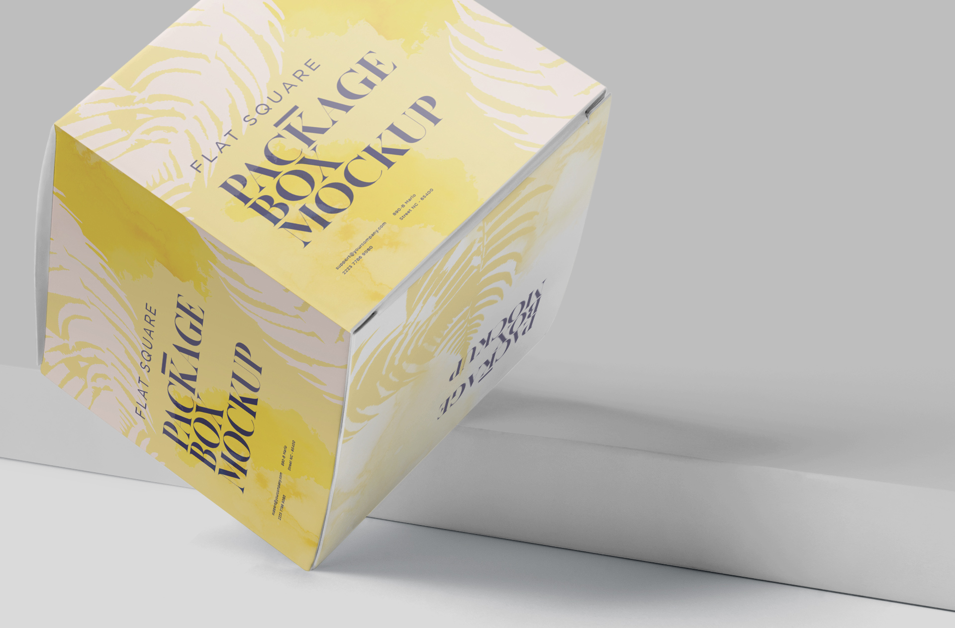 box mockup