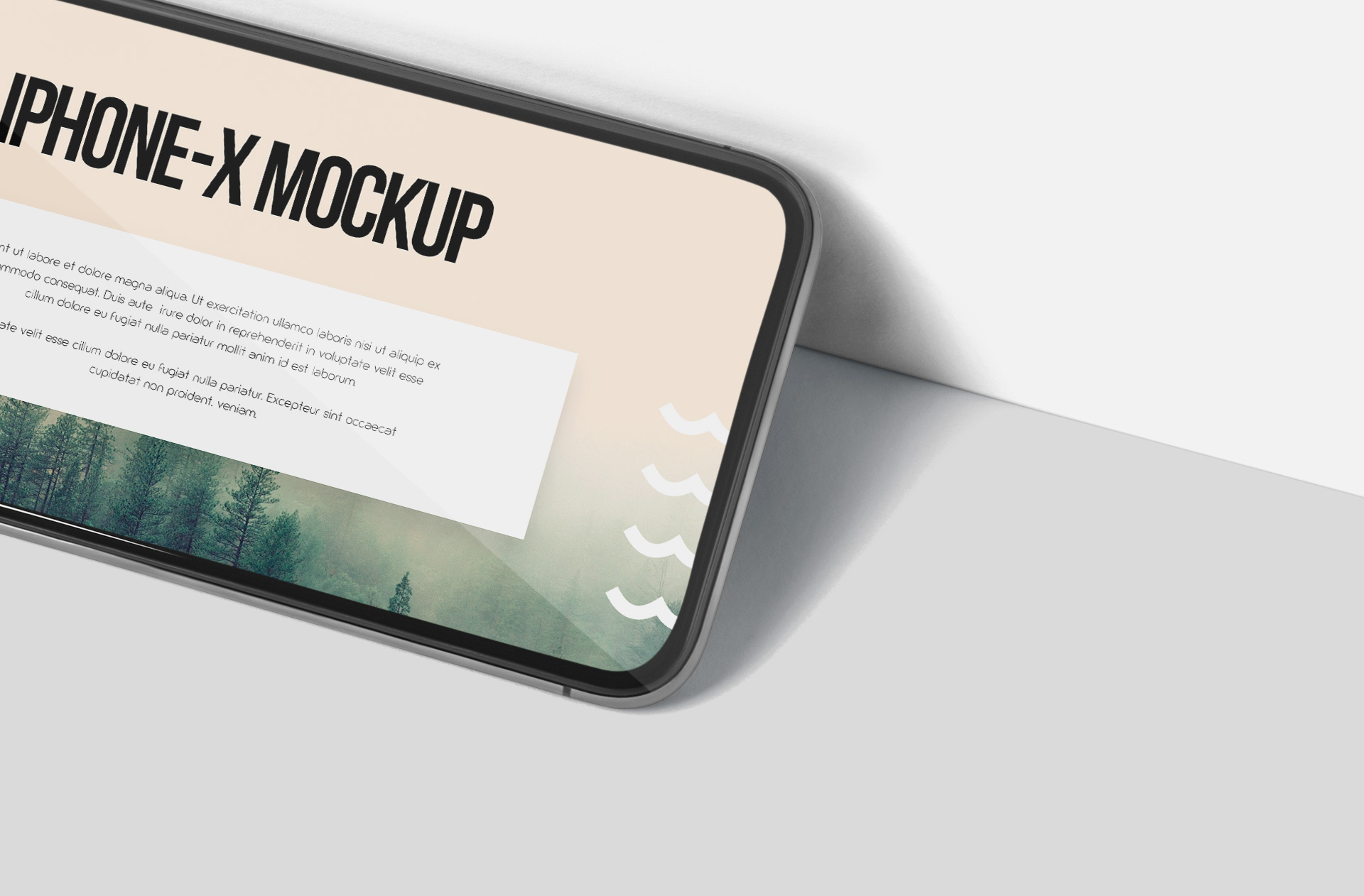 3D mockup