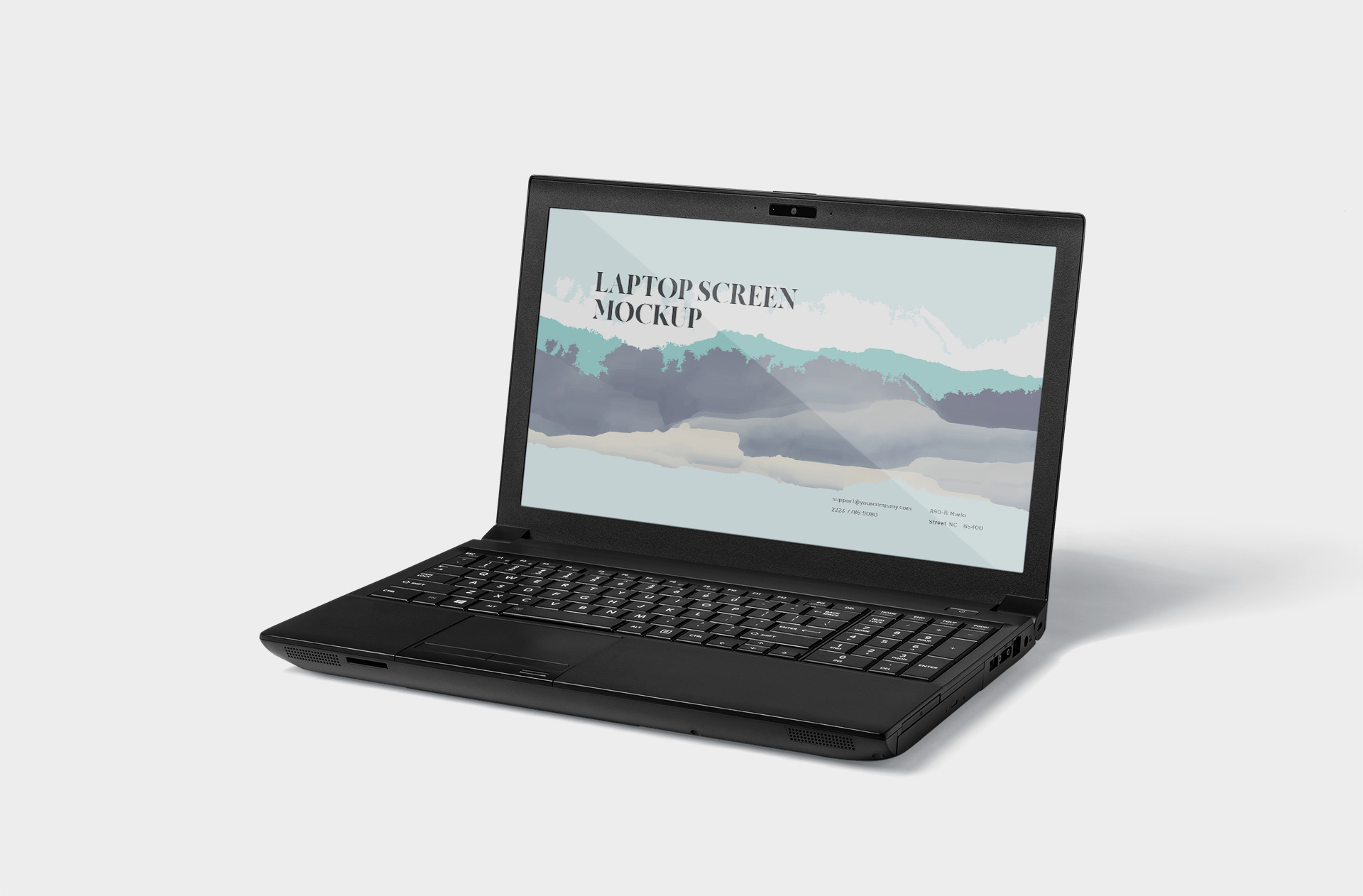 Laptop Screen Mockup – Realistic Display