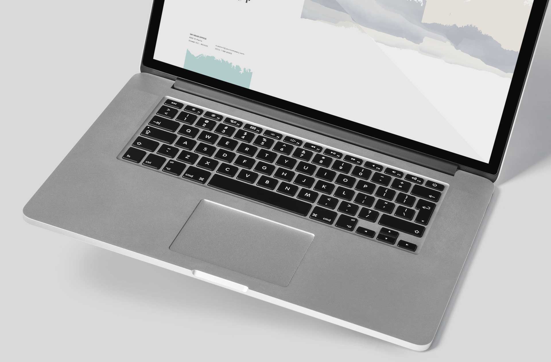 angled laptop