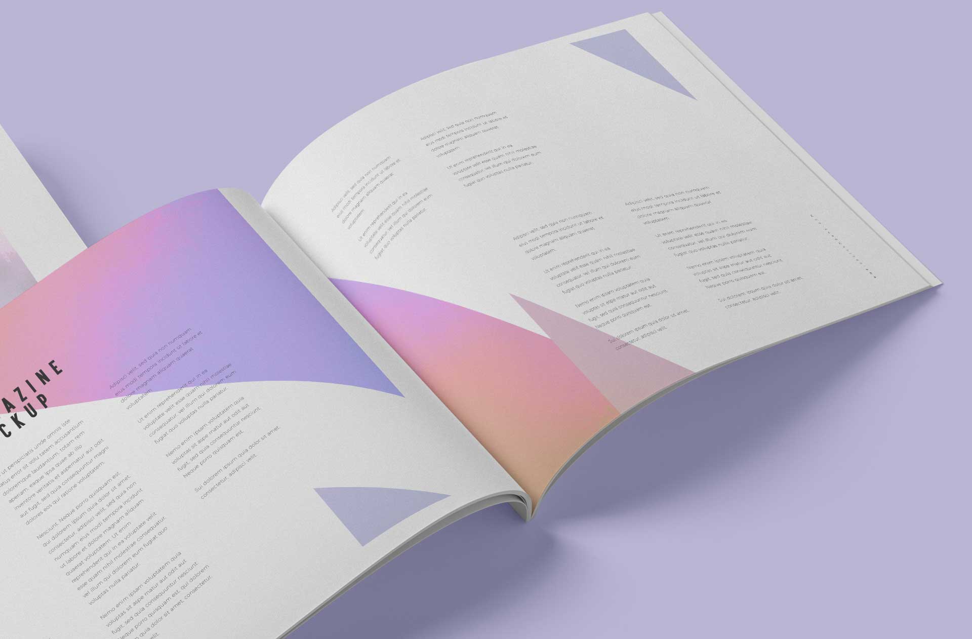 advertising mockup