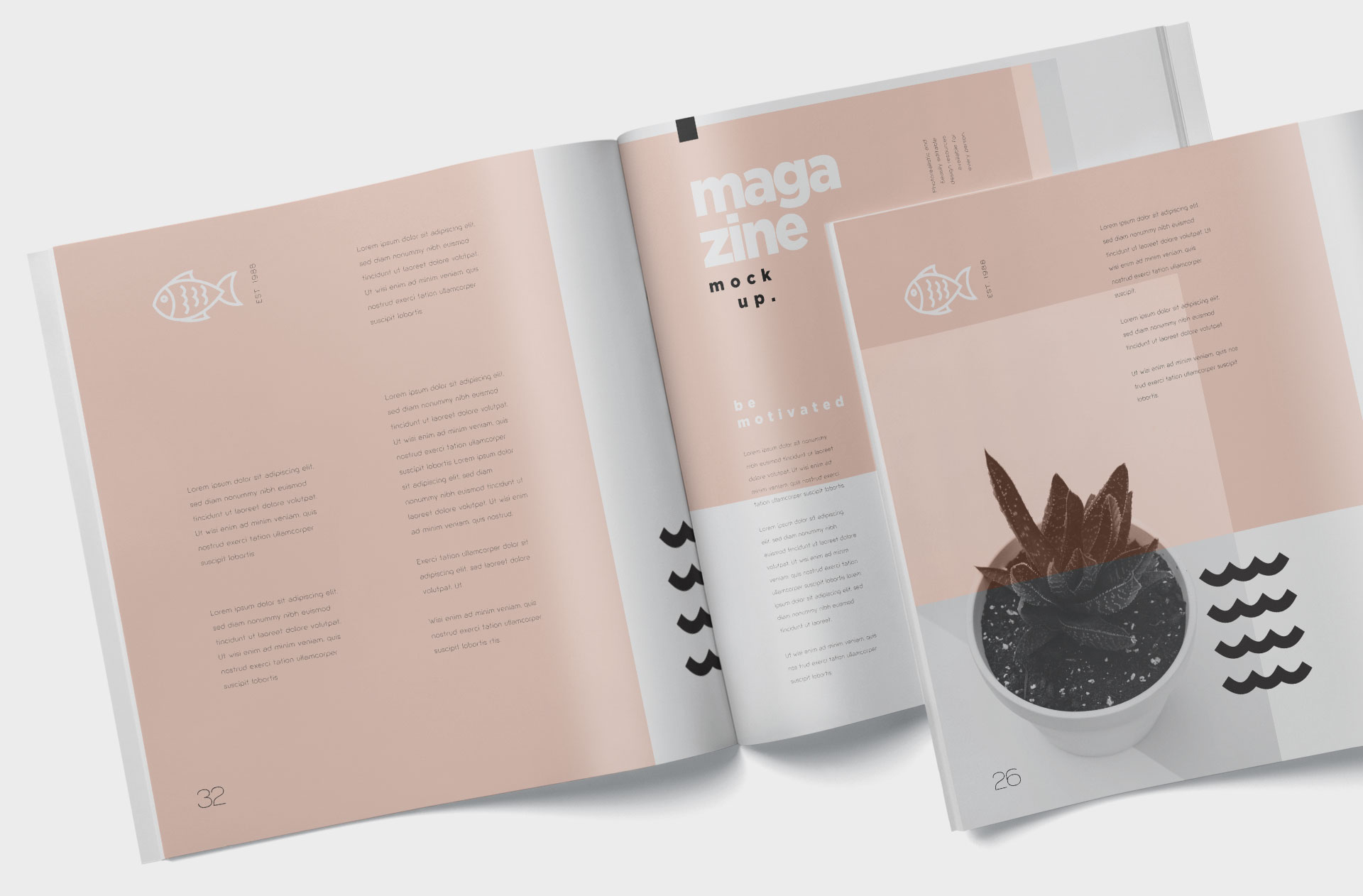 book pages mockup