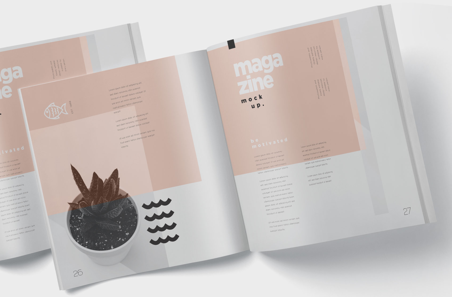 book pages mockup