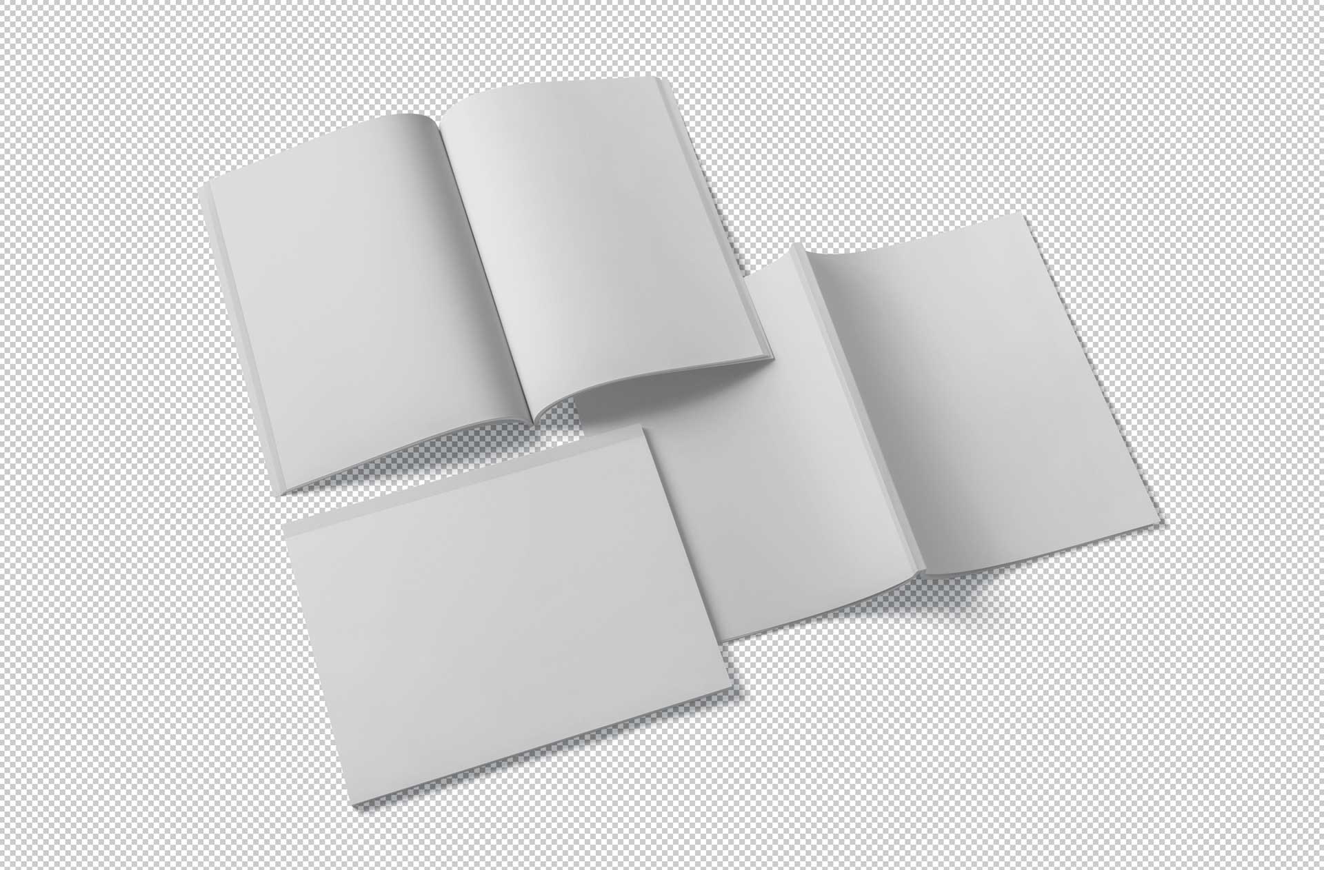 A4 cover mockup