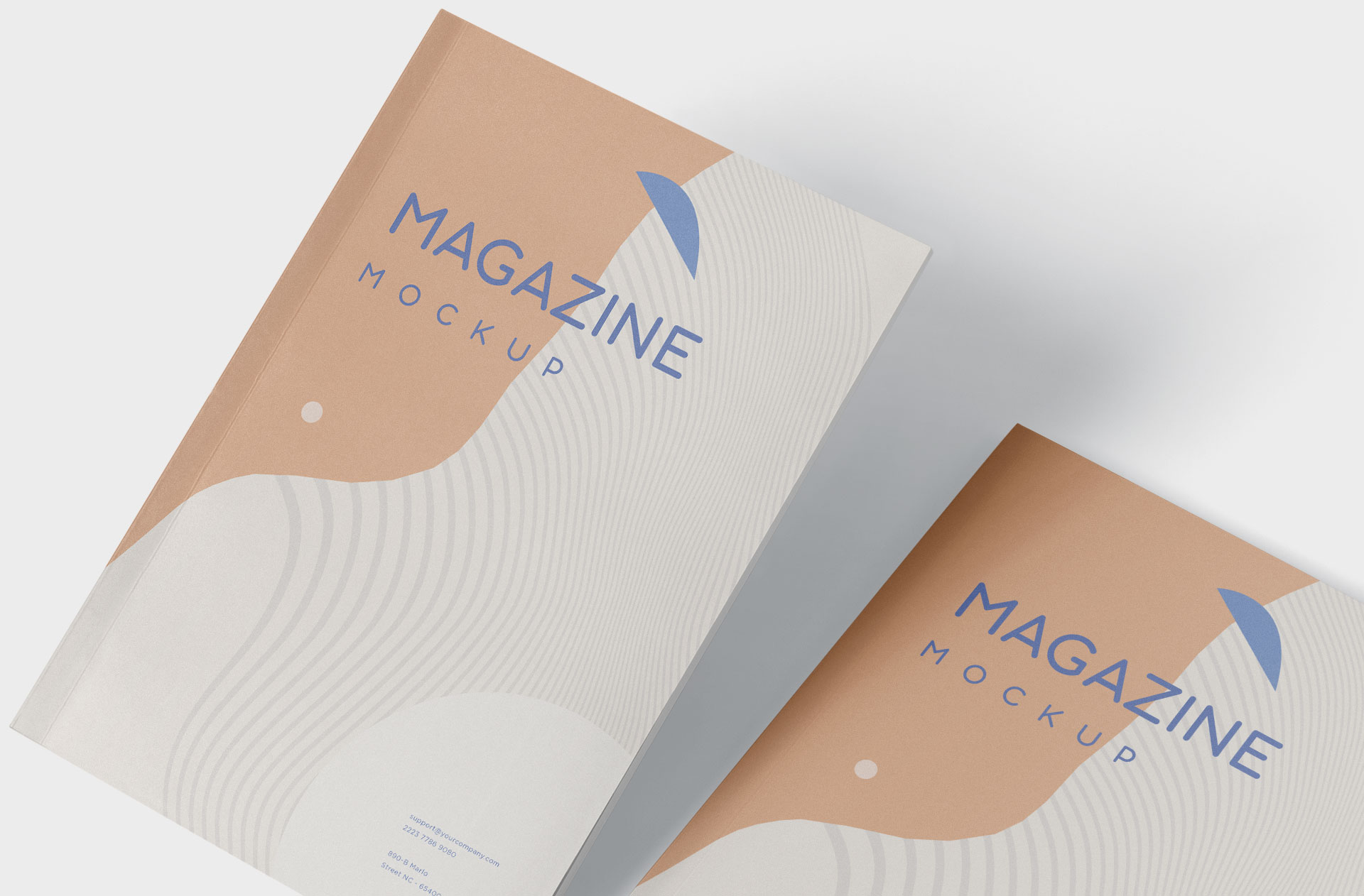 A4 magazine mockup