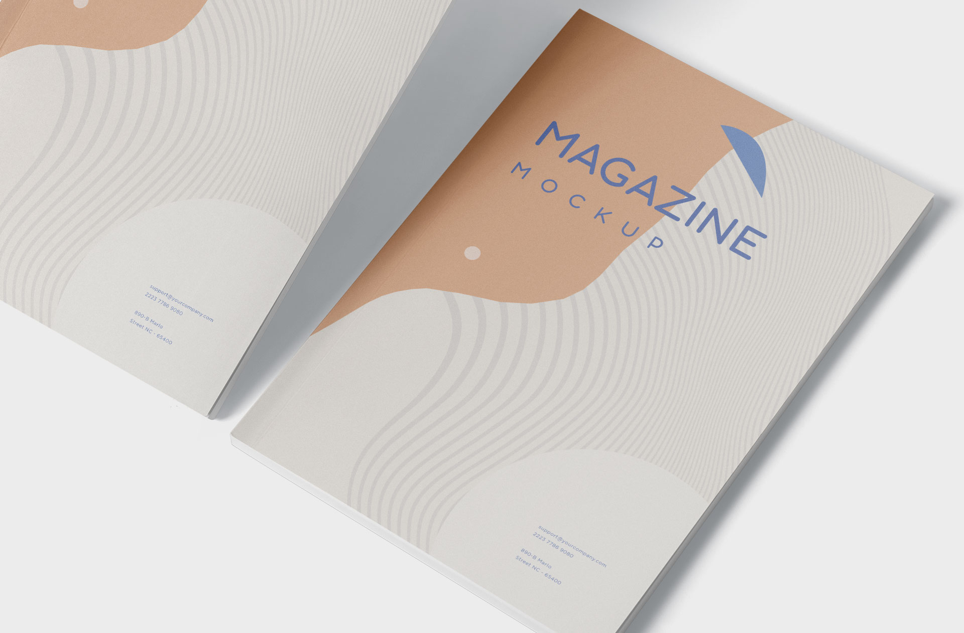 A4 magazine mockup