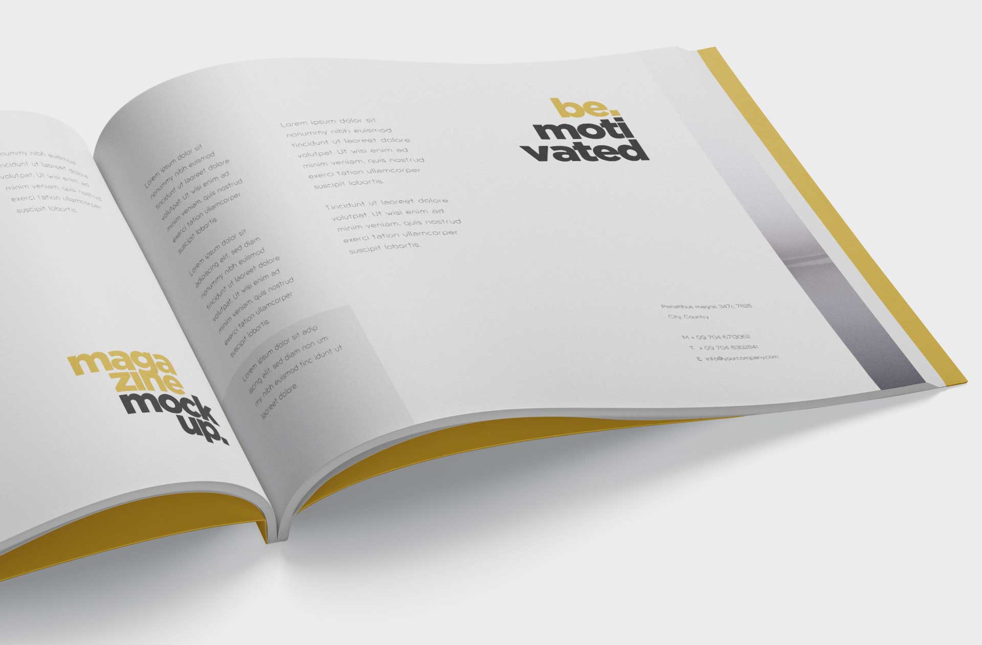 advertising mockup