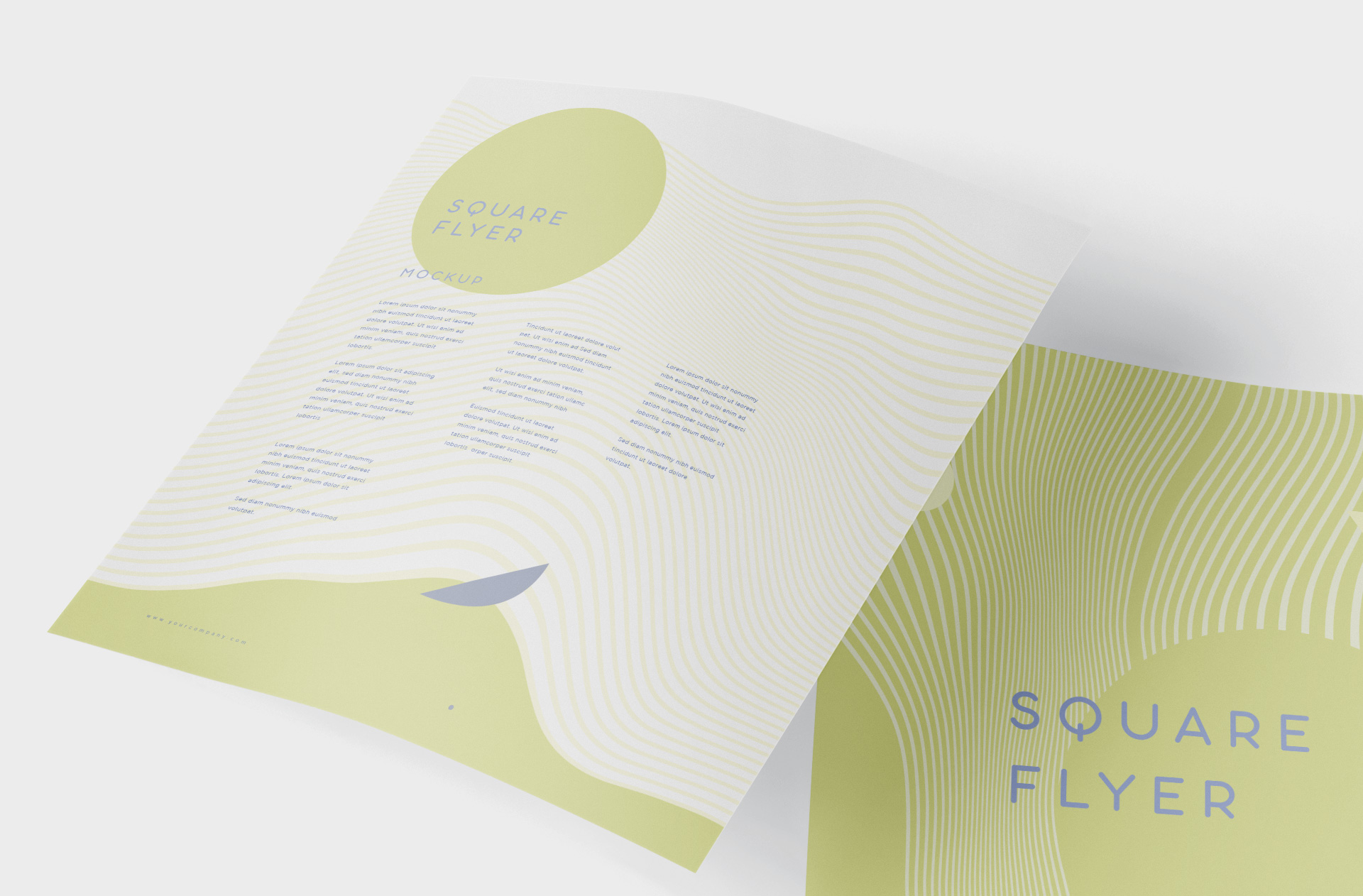 branding flyer PSD