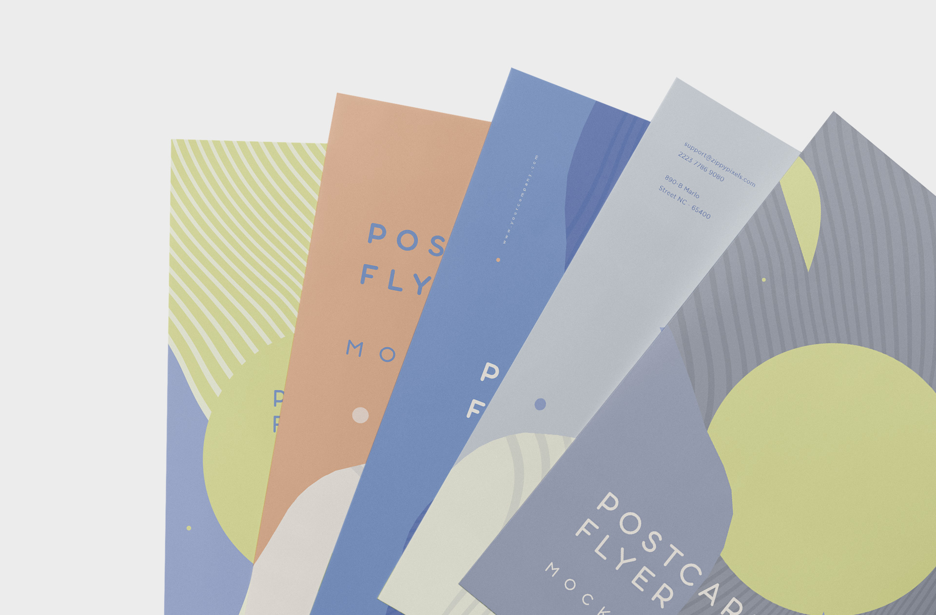 branding flyer mockup
