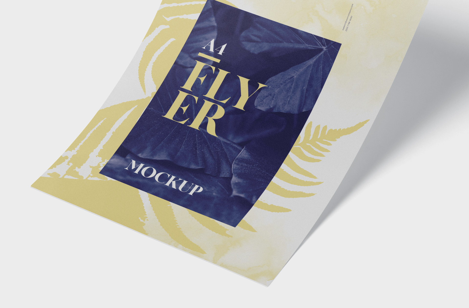 A4 flyer