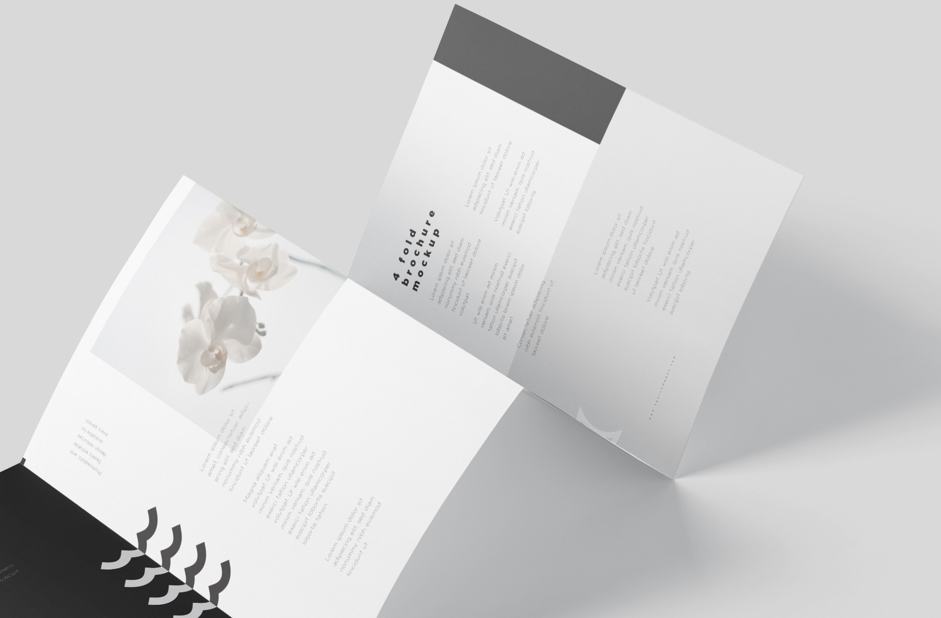 A5 brochure mockup