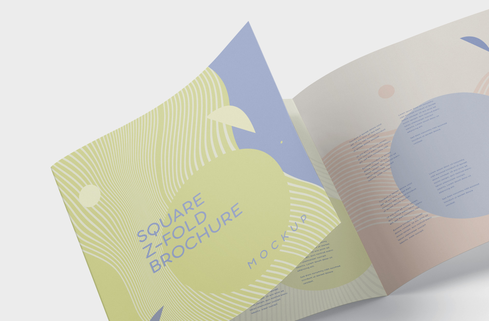 a4 z-fold brochure