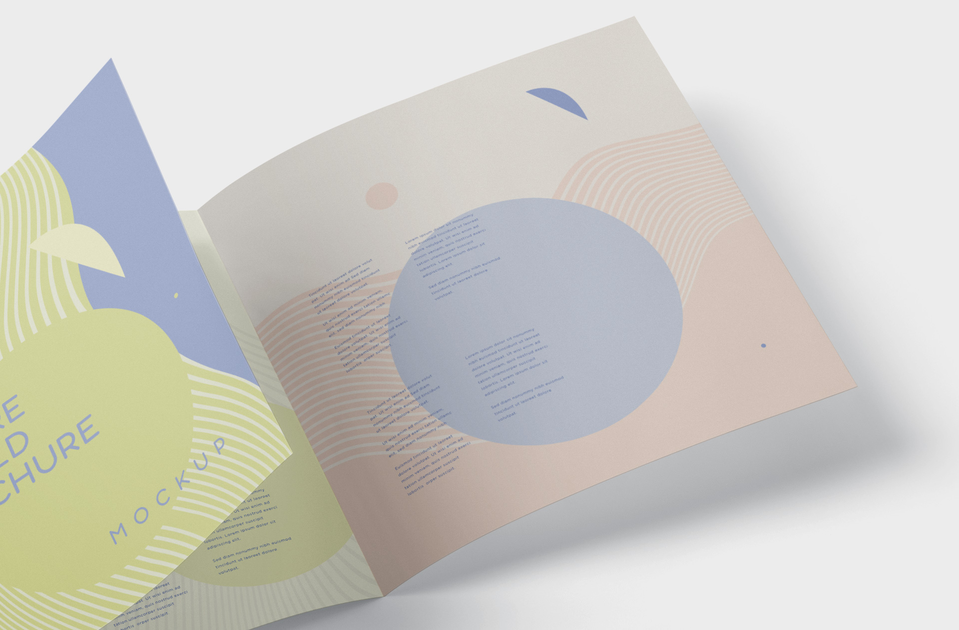 a4 z-fold brochure
