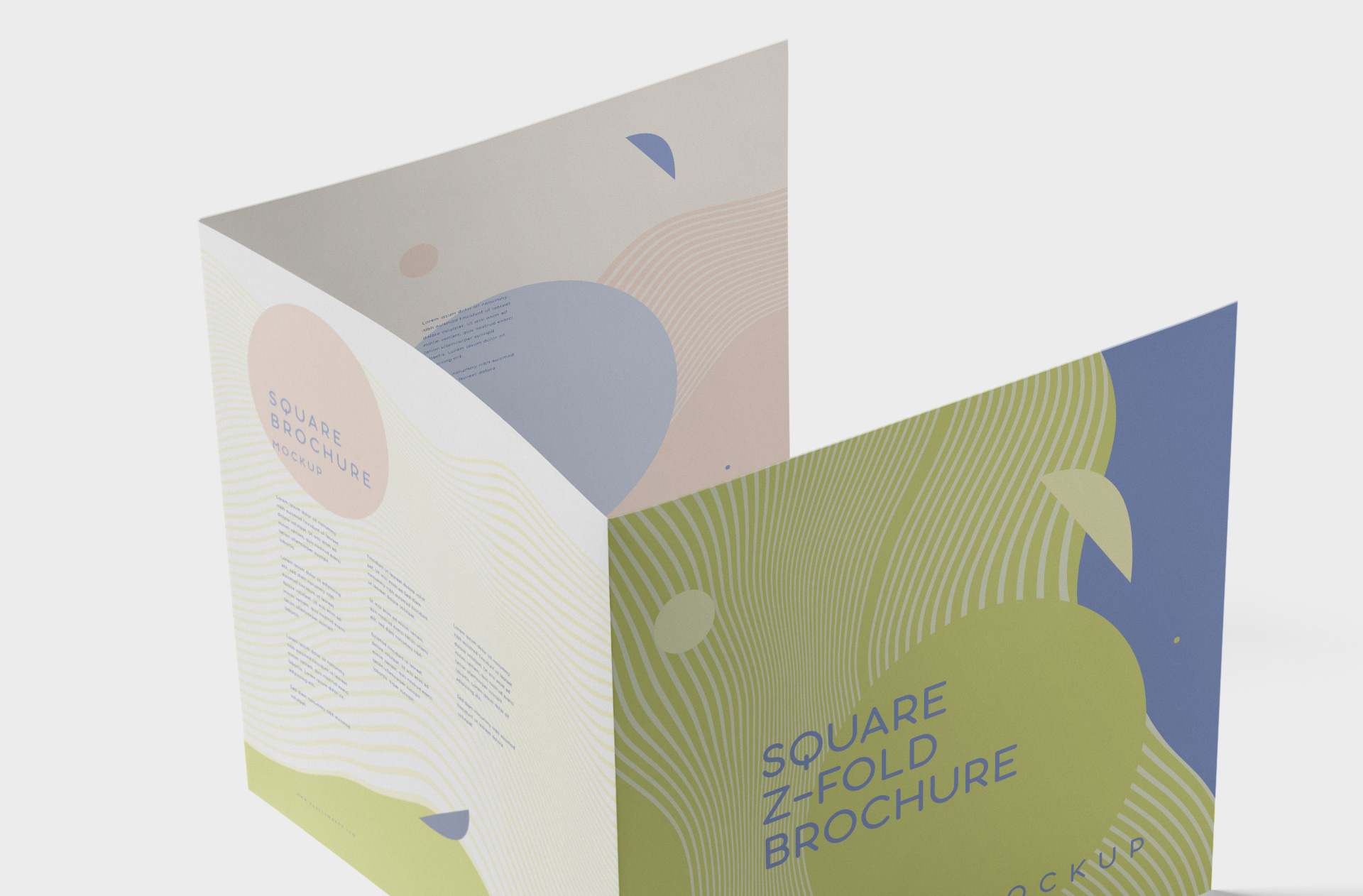a4 z-fold brochure