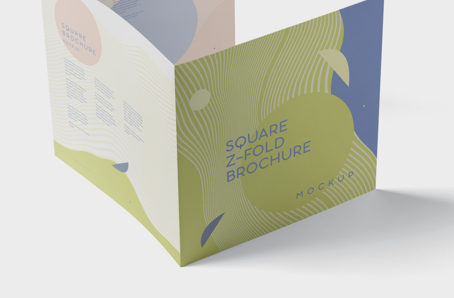 a4 z-fold brochure