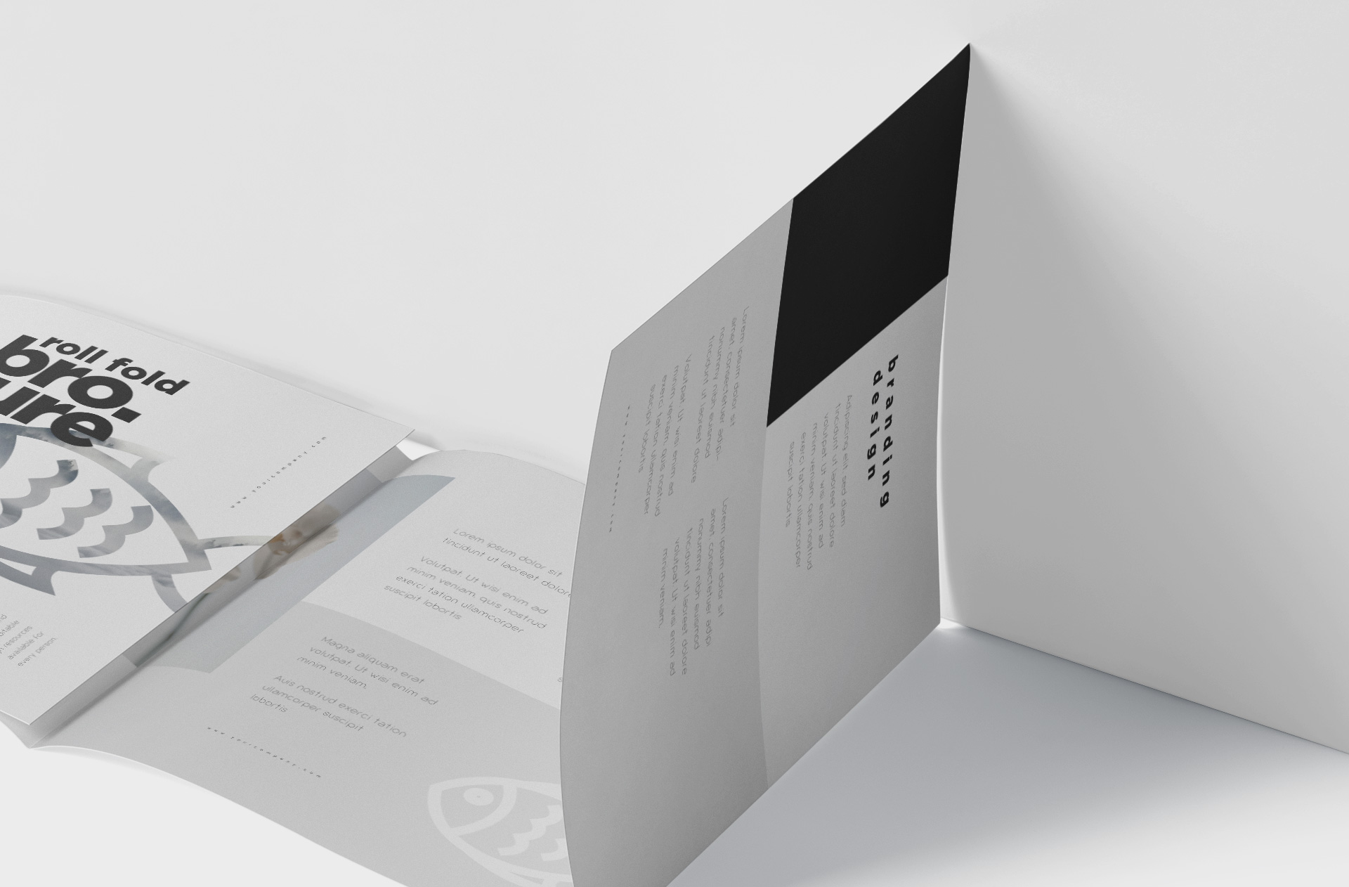 brochure mock-up