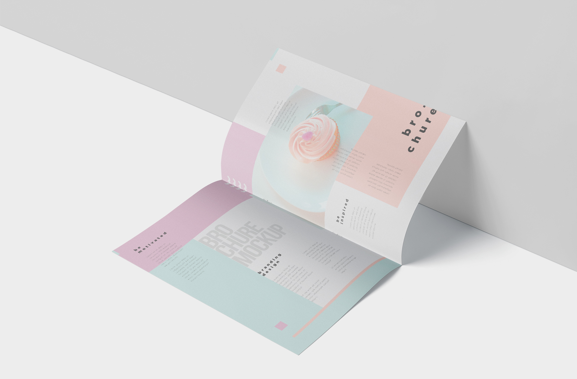 Realistic A4 Brochure Mockup for Corporate Use