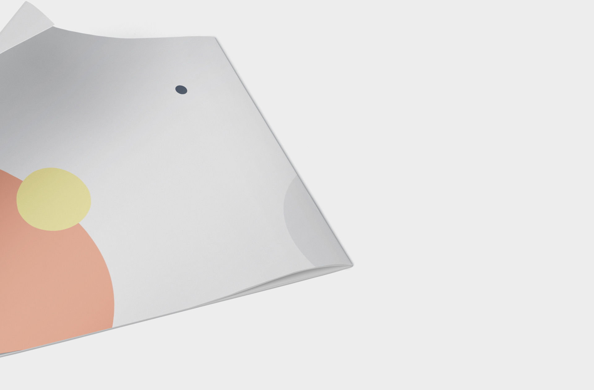 A4 brochure mockup