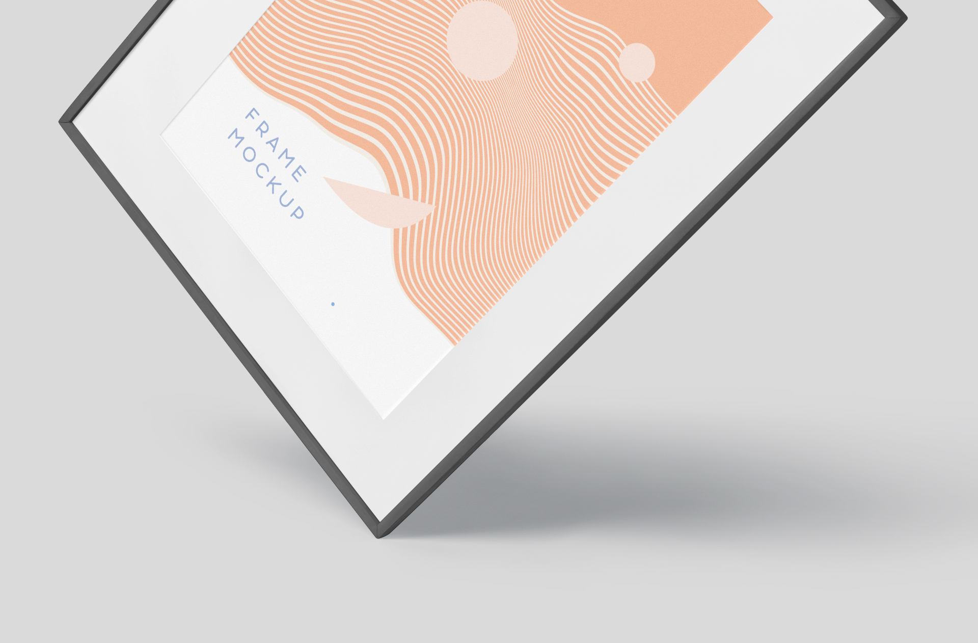 art display mockup