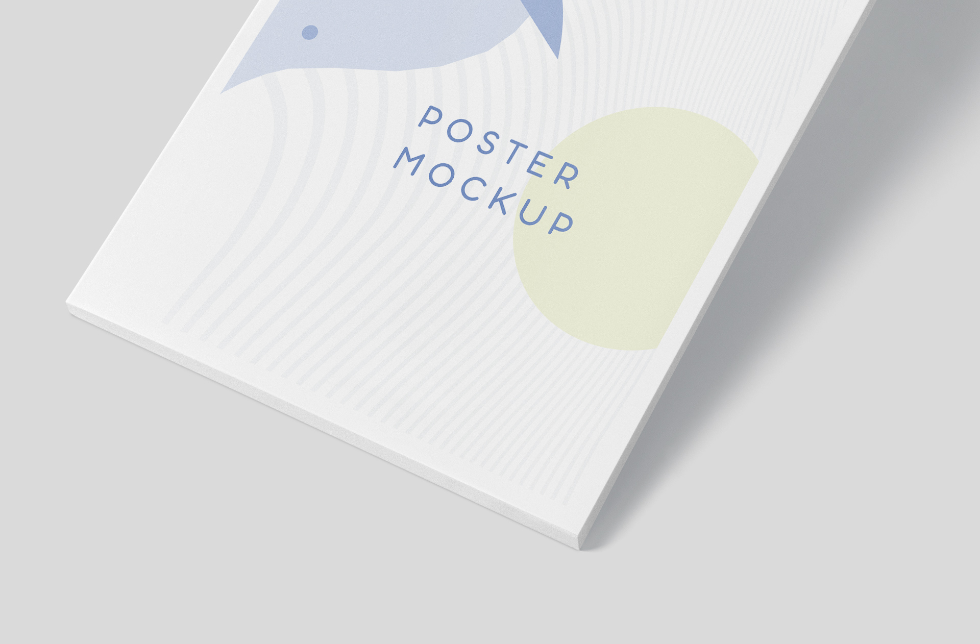 A4 poster mockup