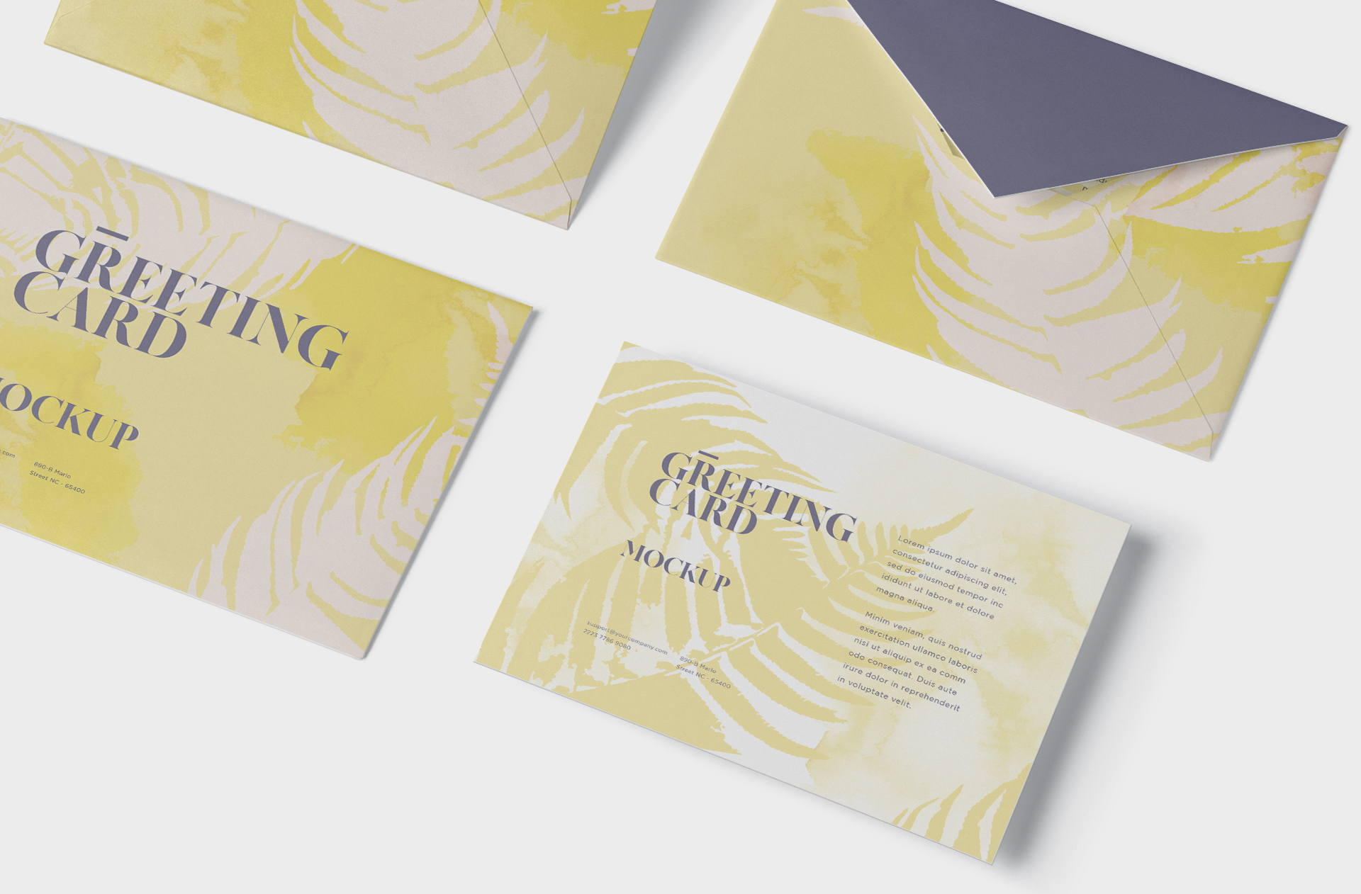 branding card PSD