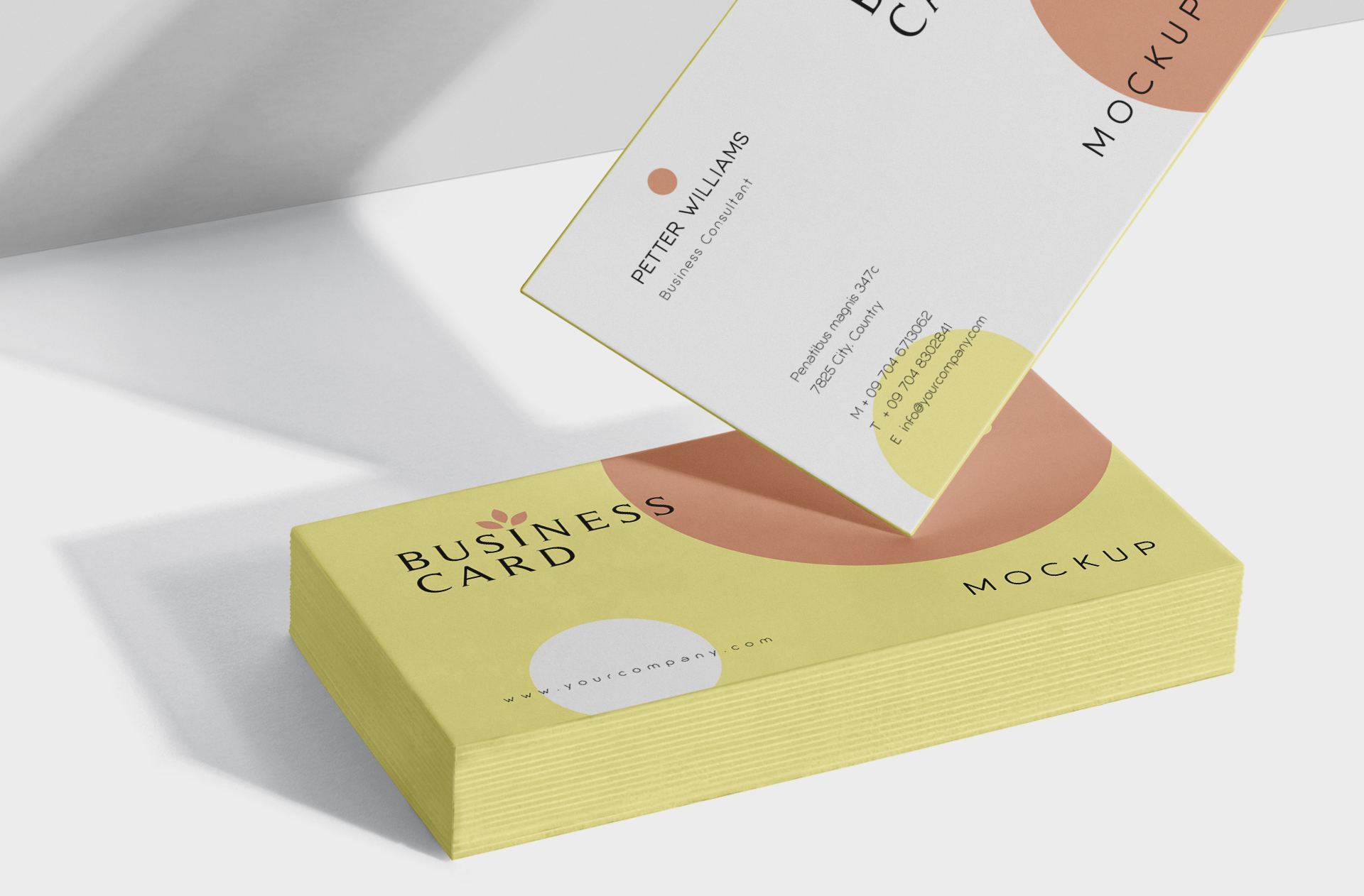 business card mock-up