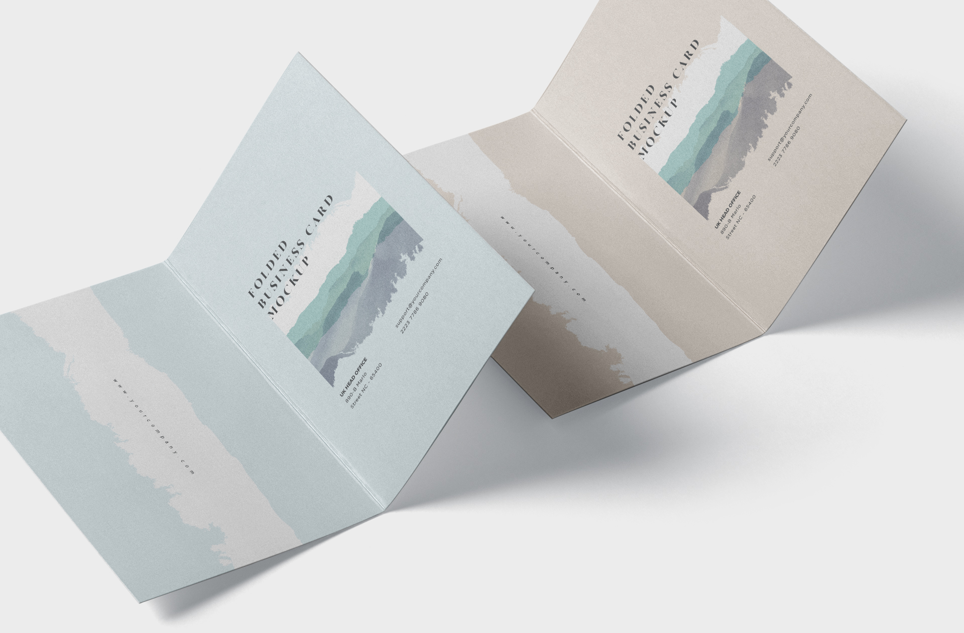 corporate business card design