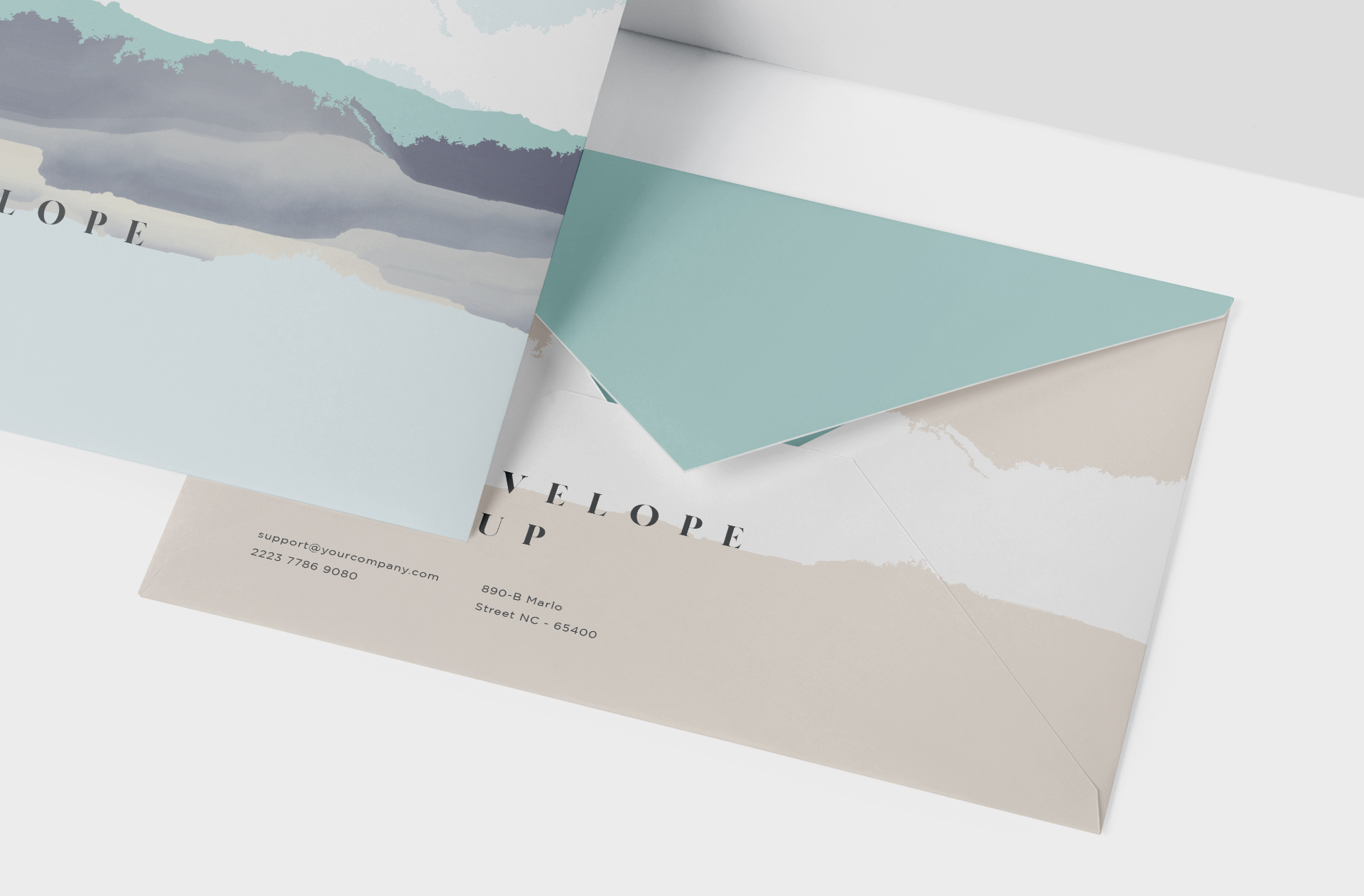 corporate envelope design