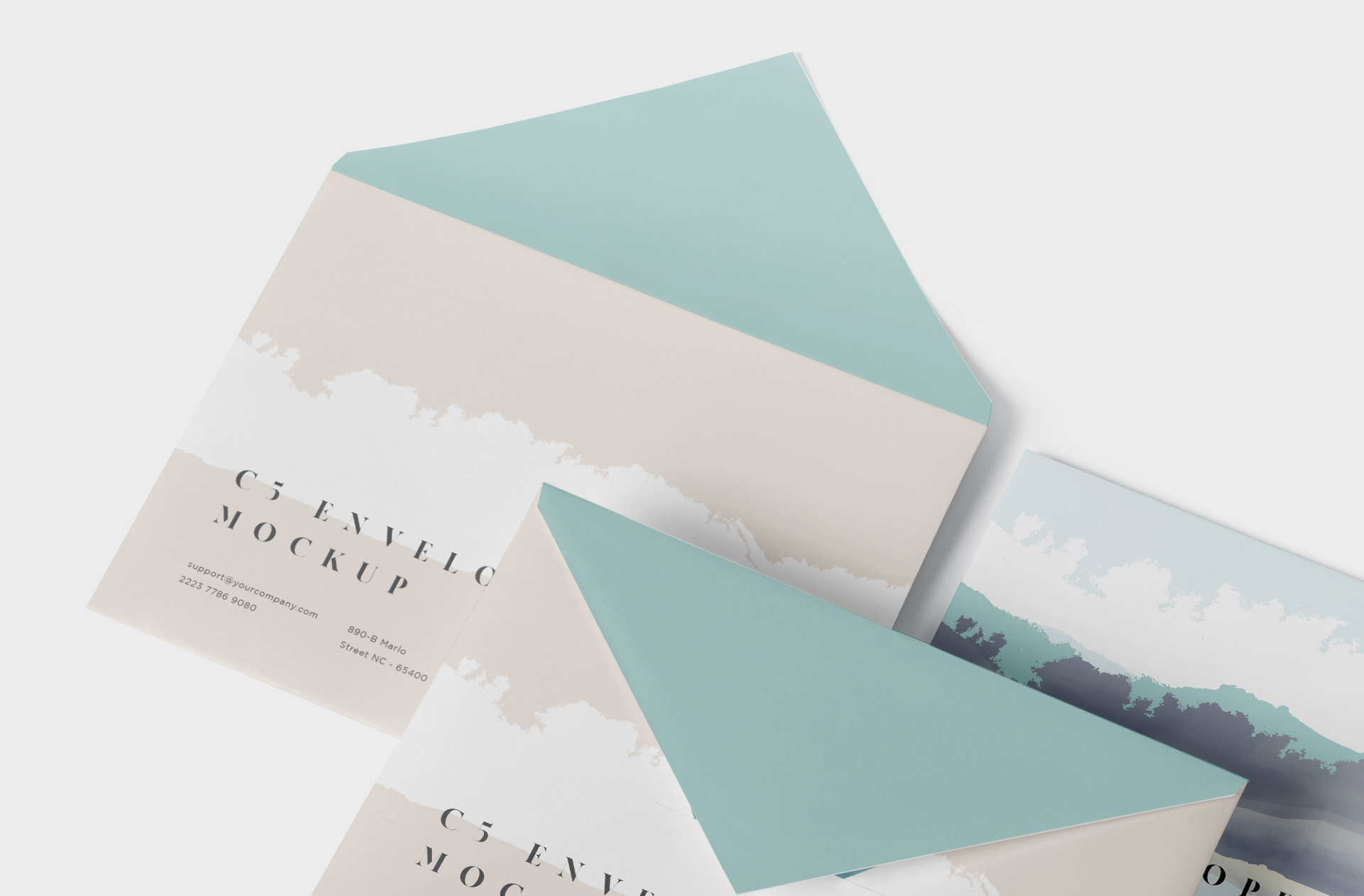 branding envelope mockup