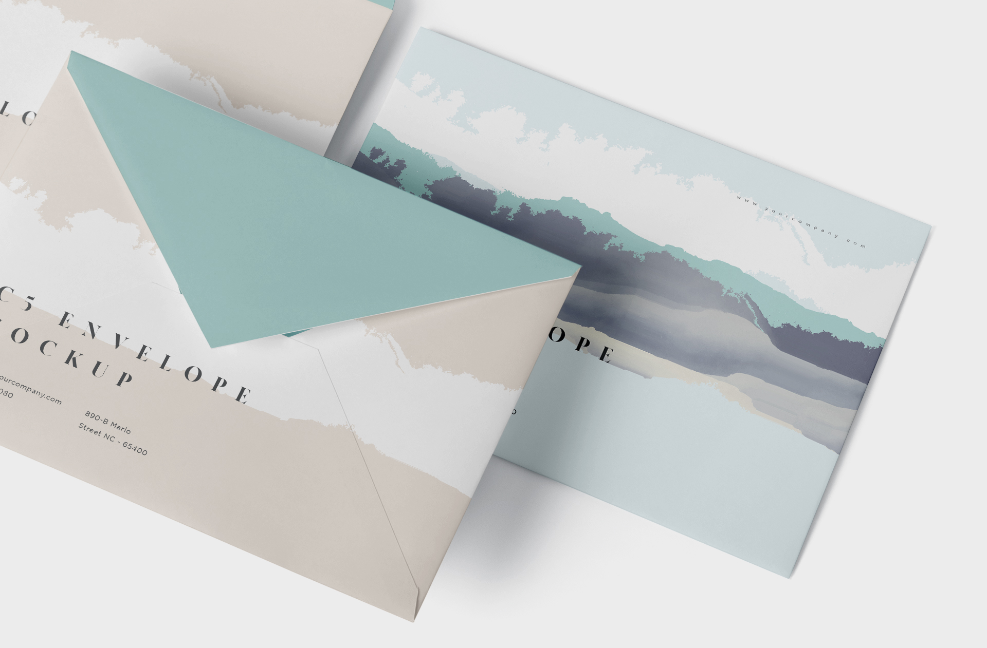 branding envelope mockup