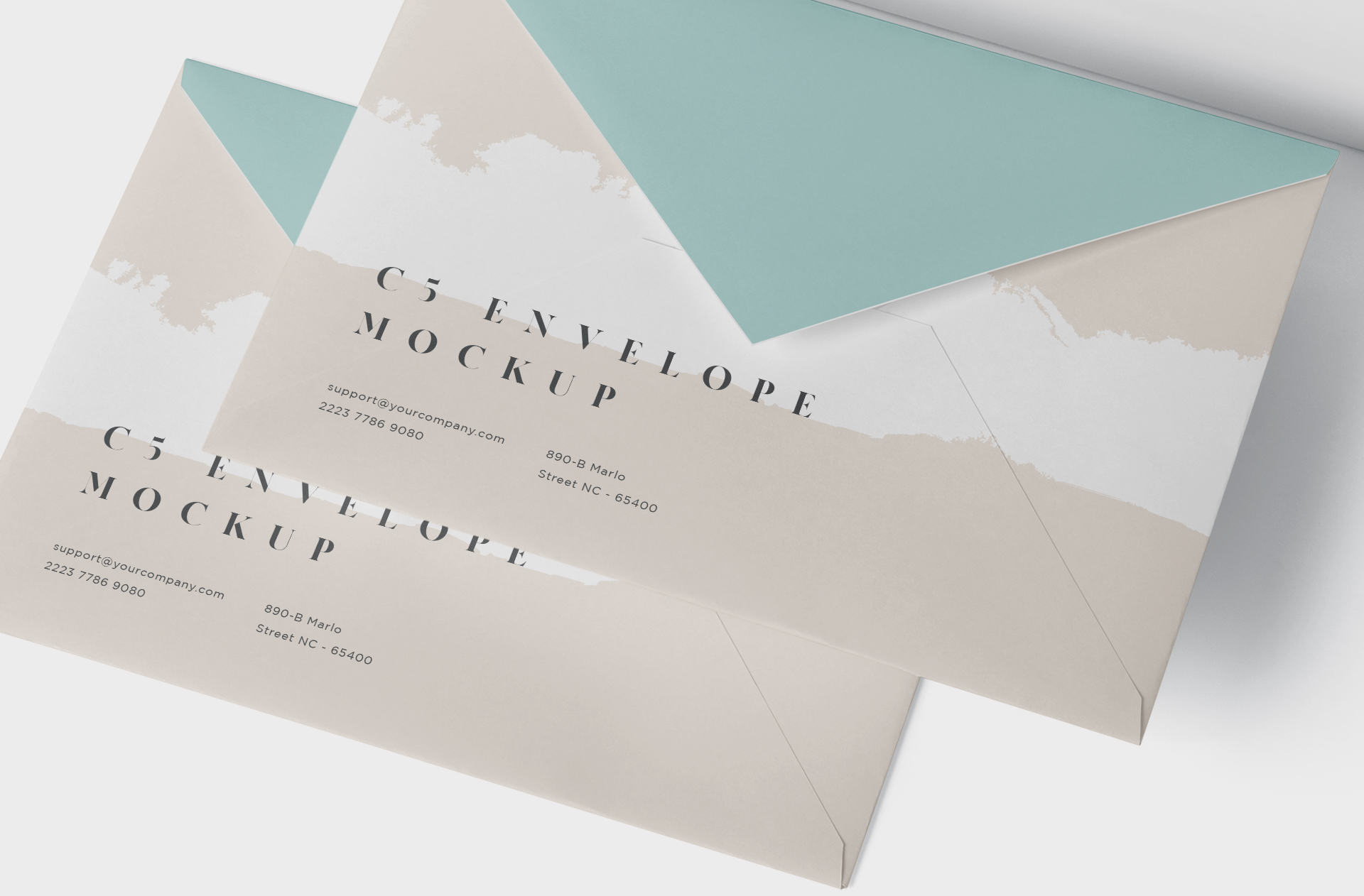branding envelope template