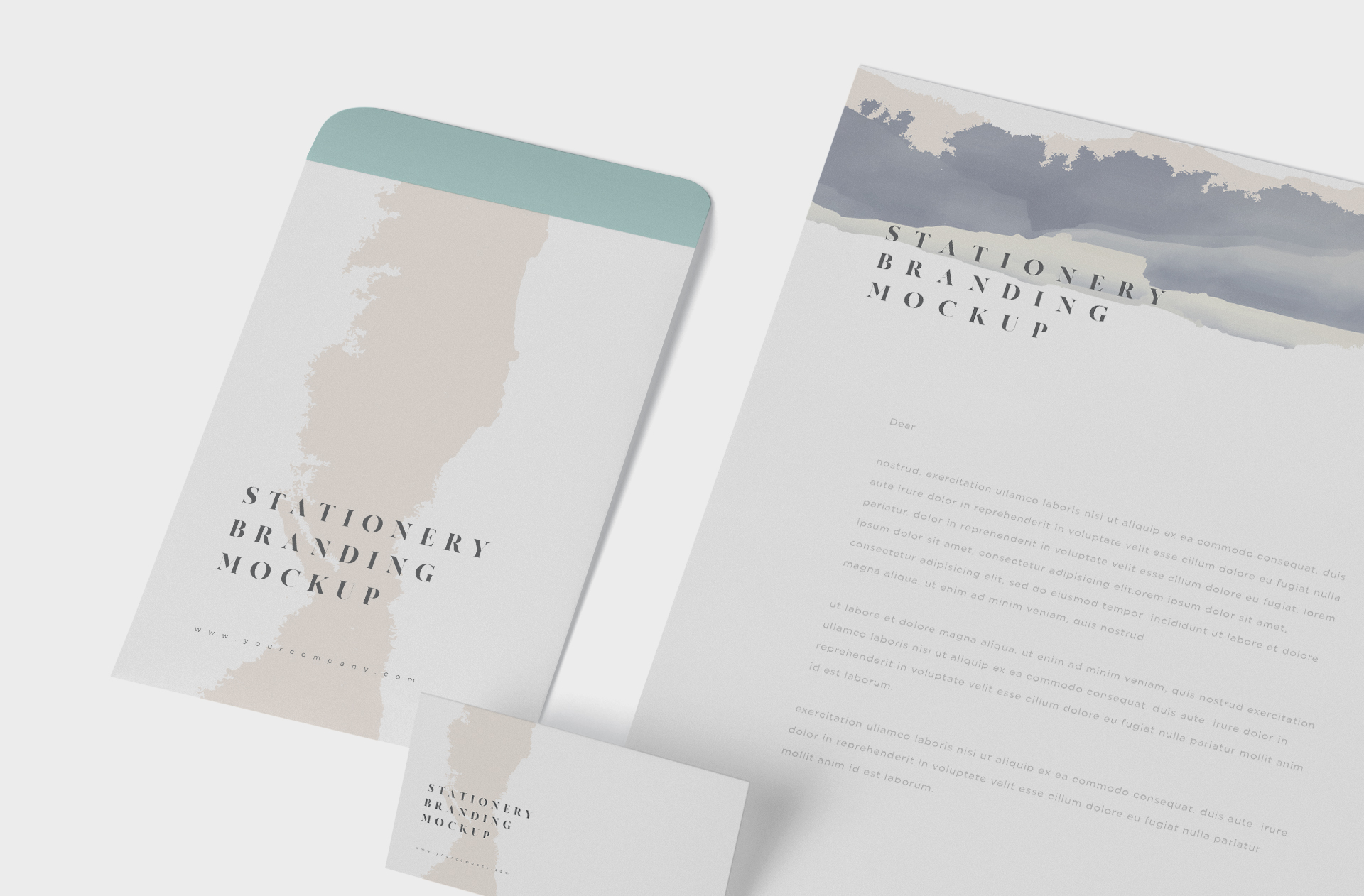 corporate branding mock-up