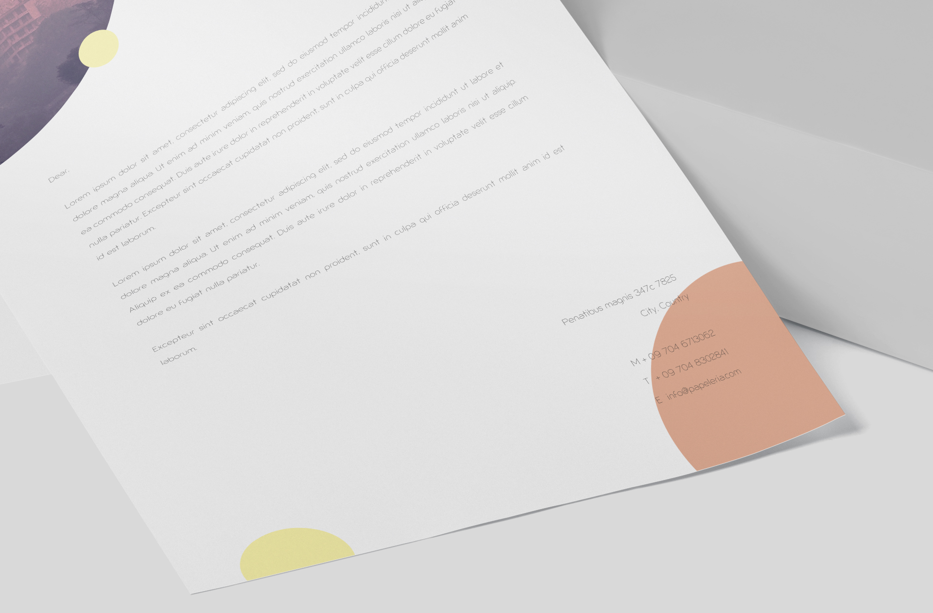 business letter template