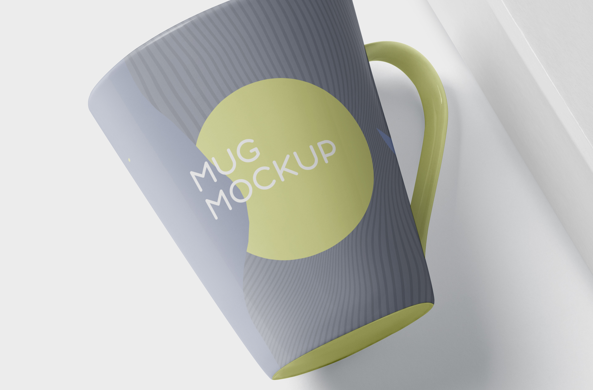 beverage branding mockup