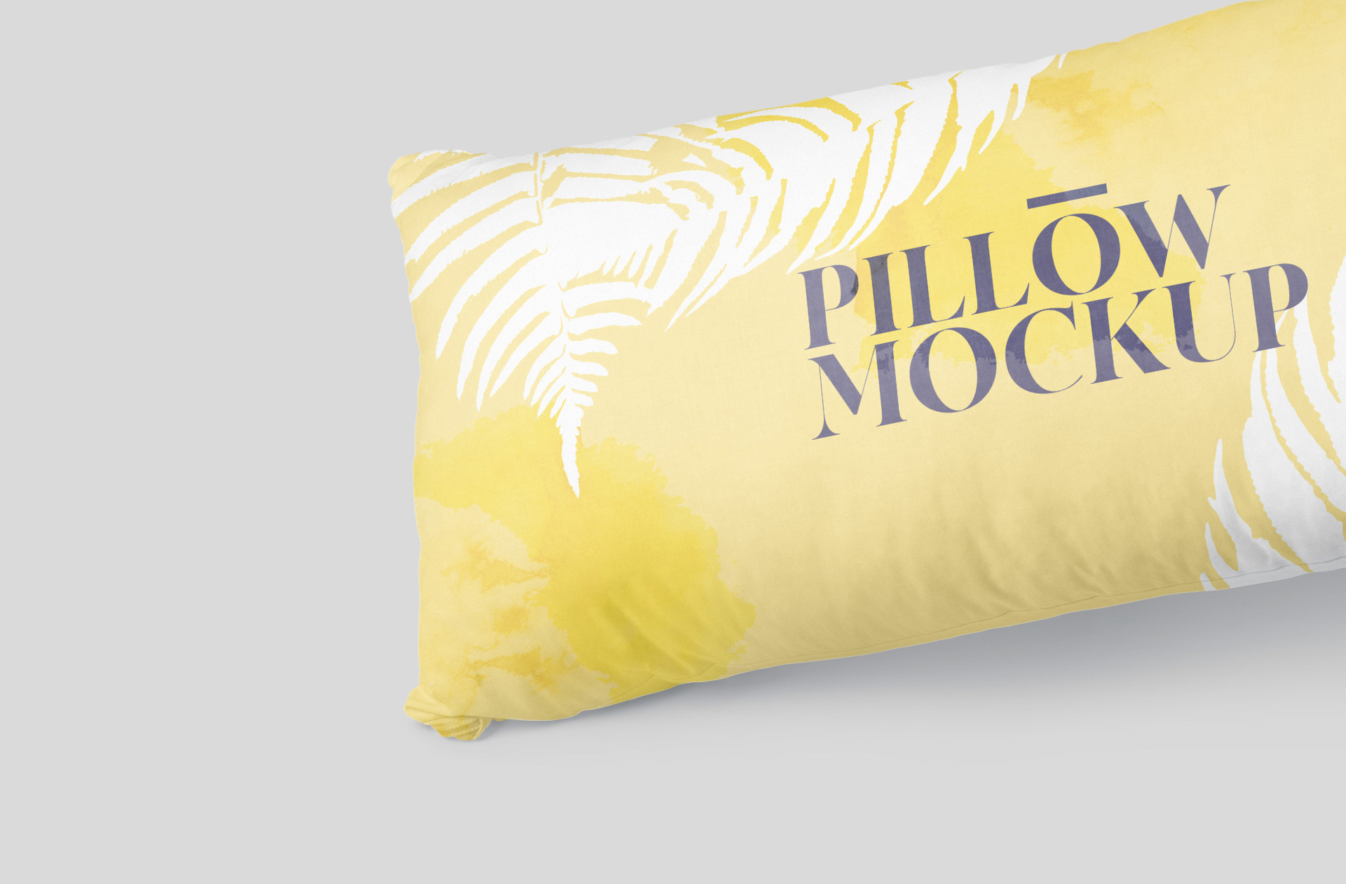 bed pillow design template