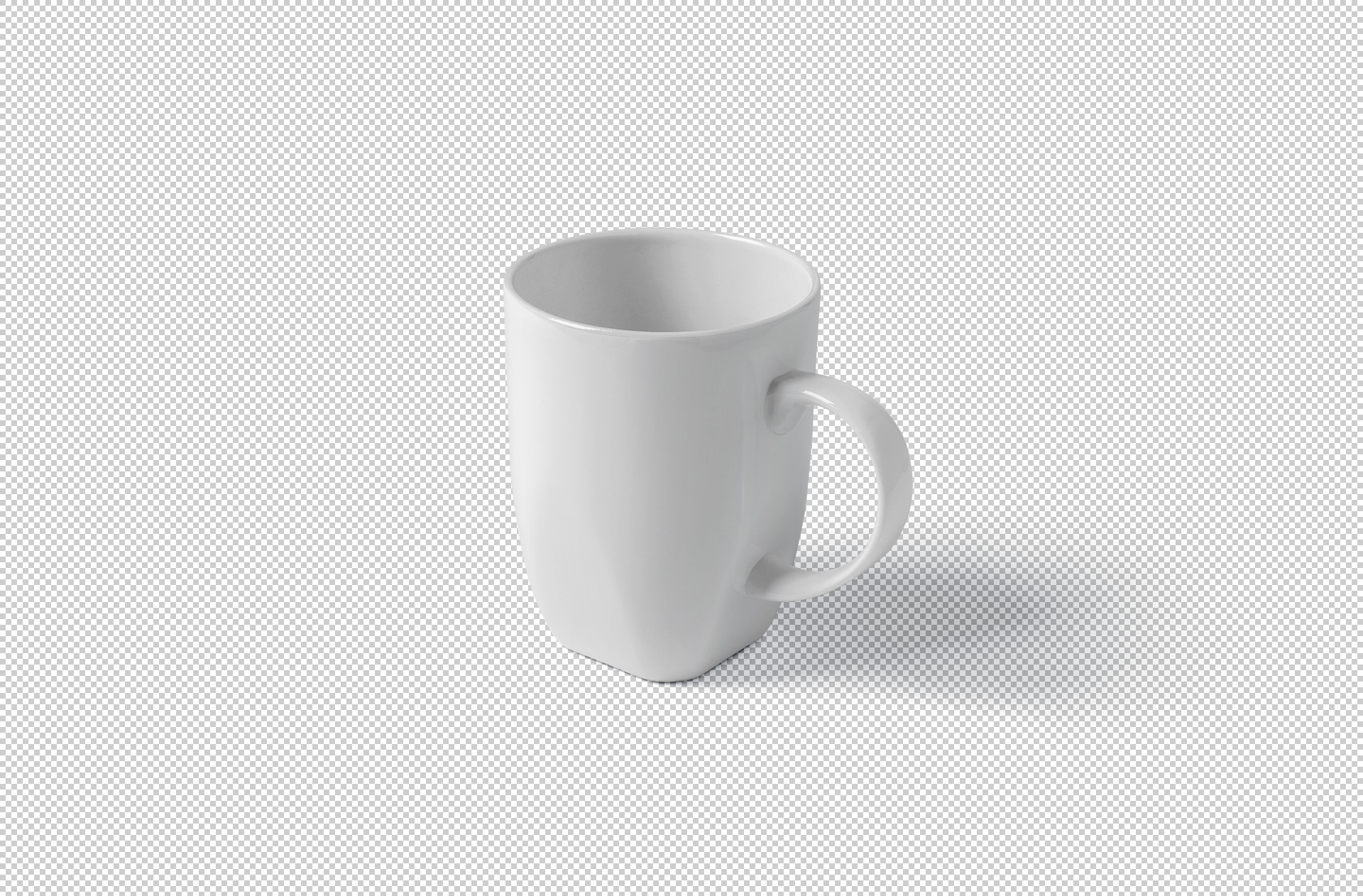 3D coffee cup mockup
