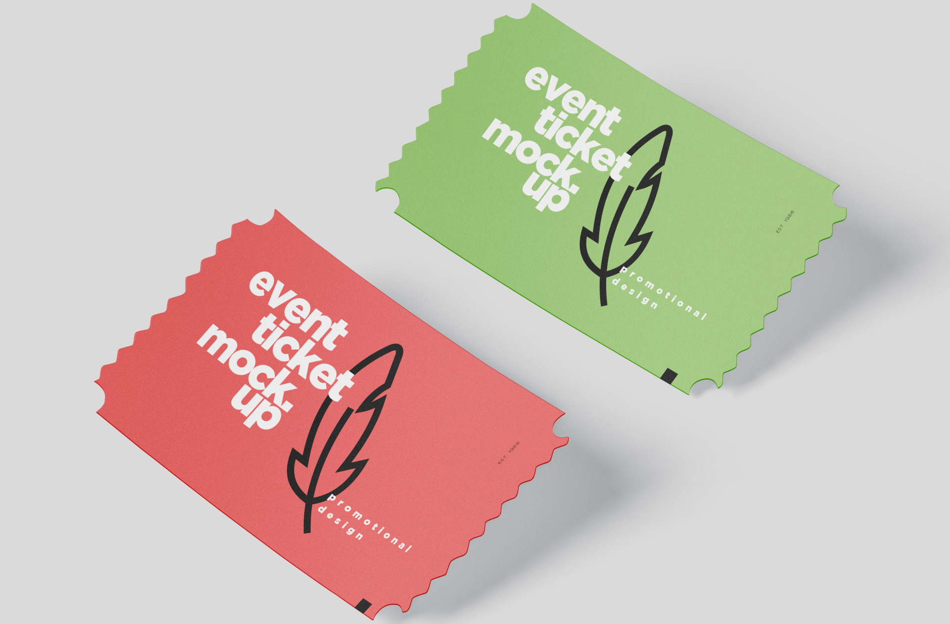 airline ticket PSD