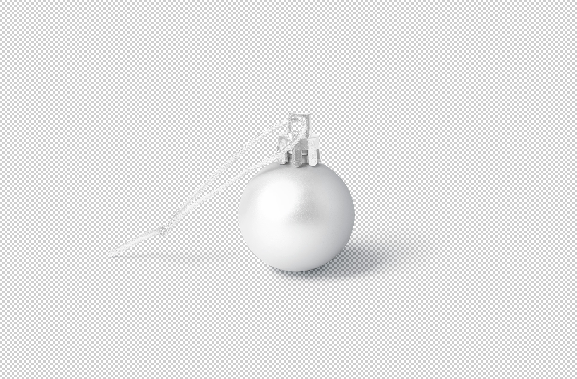 christmas ball mock-up