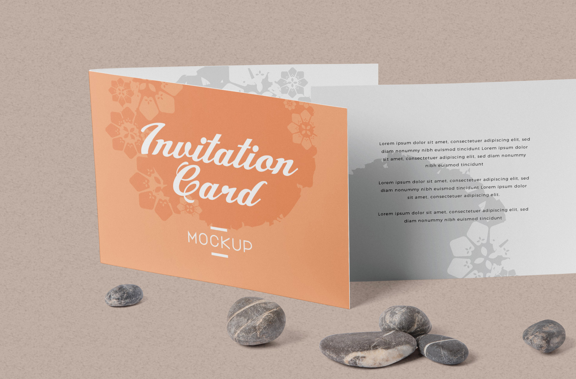 high-resolution invitation mockup