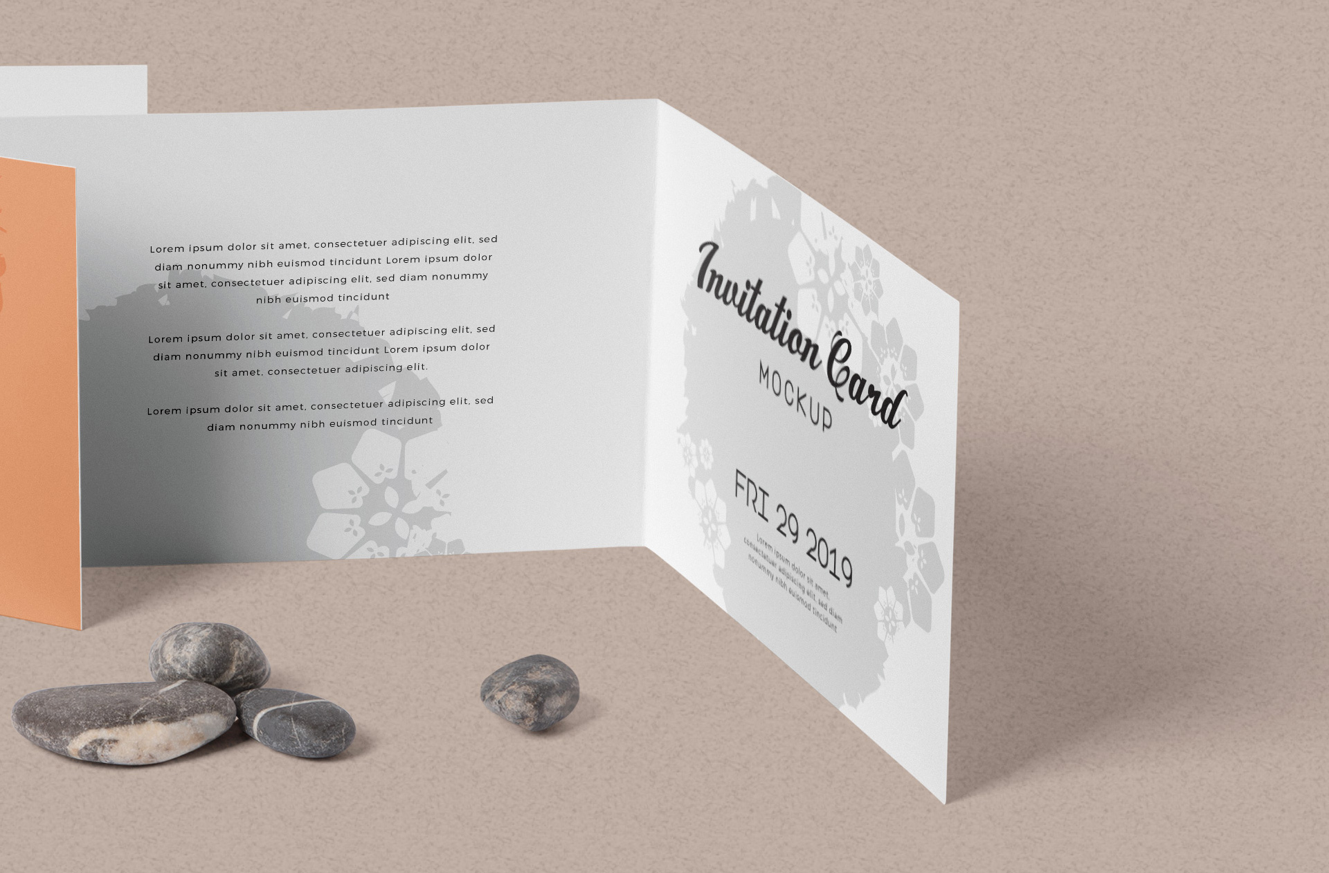 high-resolution invitation mockup