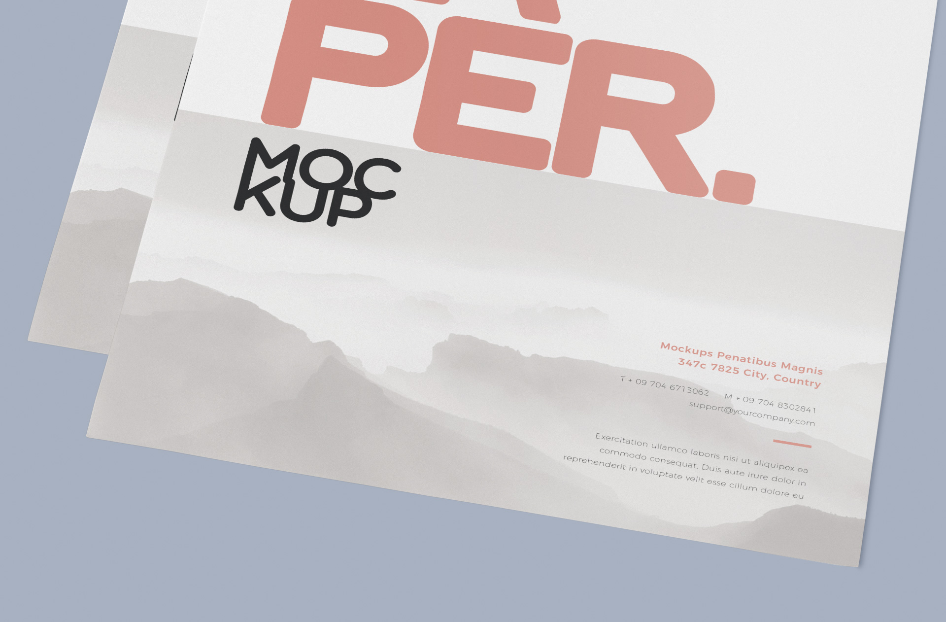 A3 flyer template