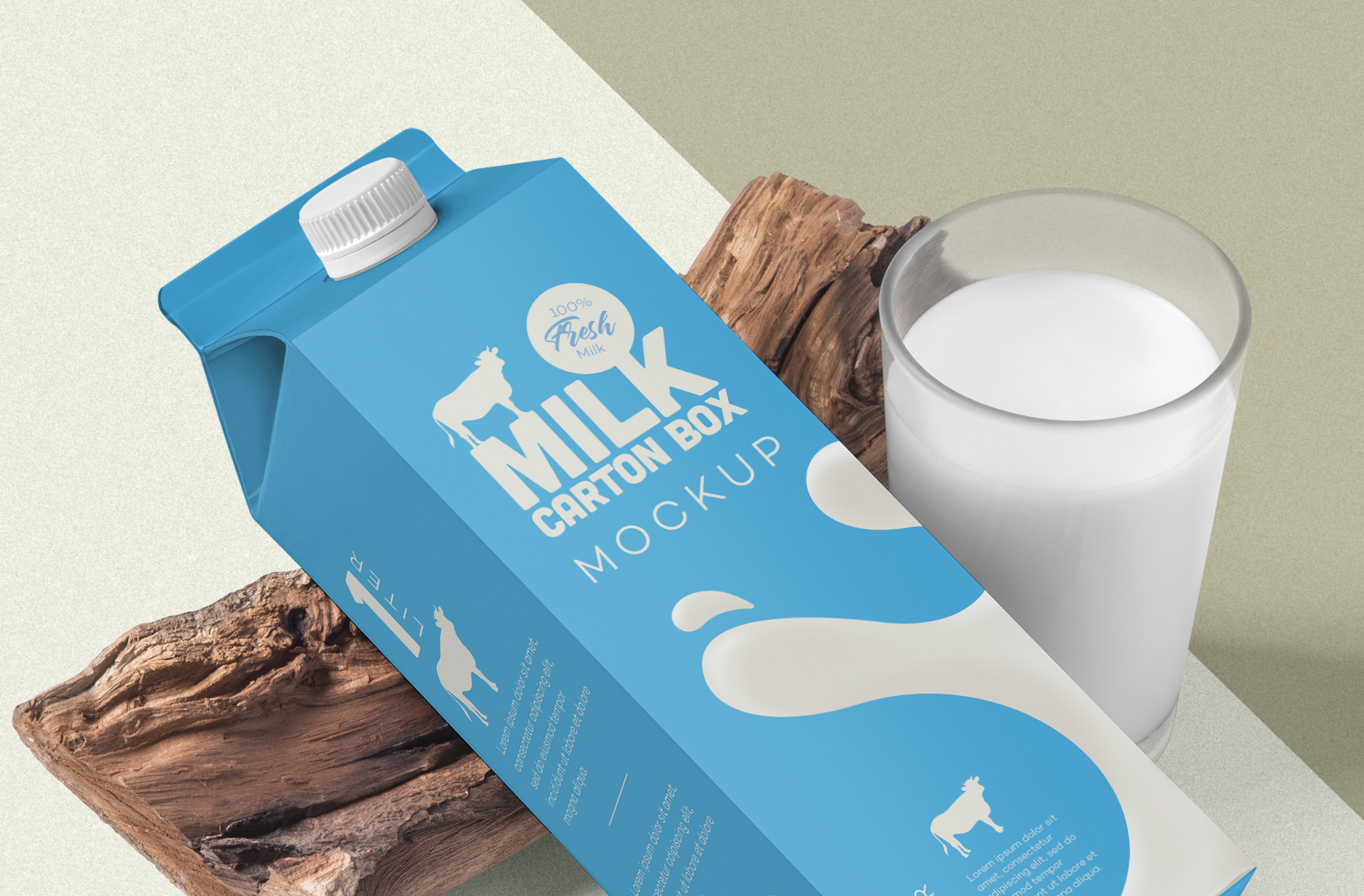 branding milk box