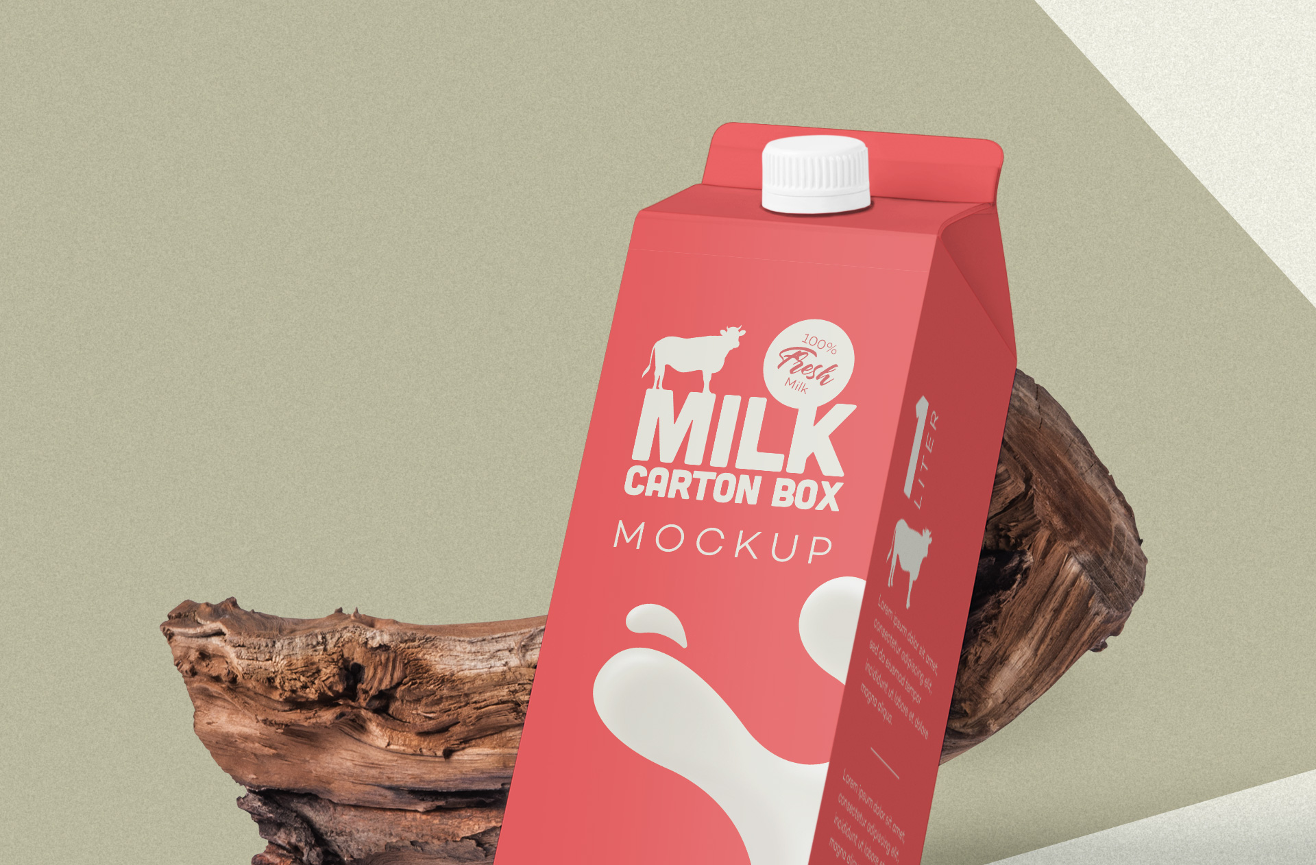 beverage container mock-up