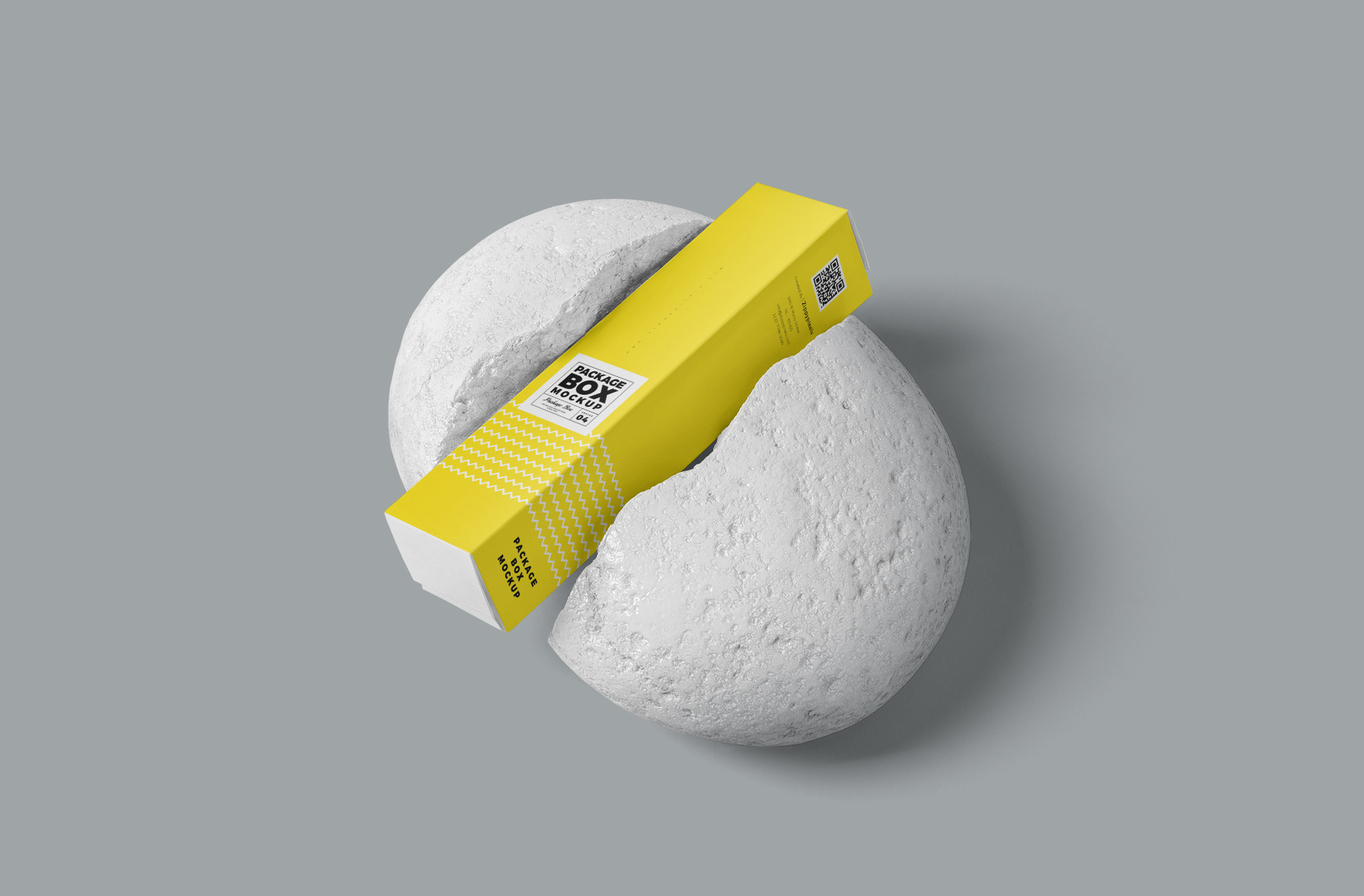Elegant Slim Packaging Box Mockup – Customizable